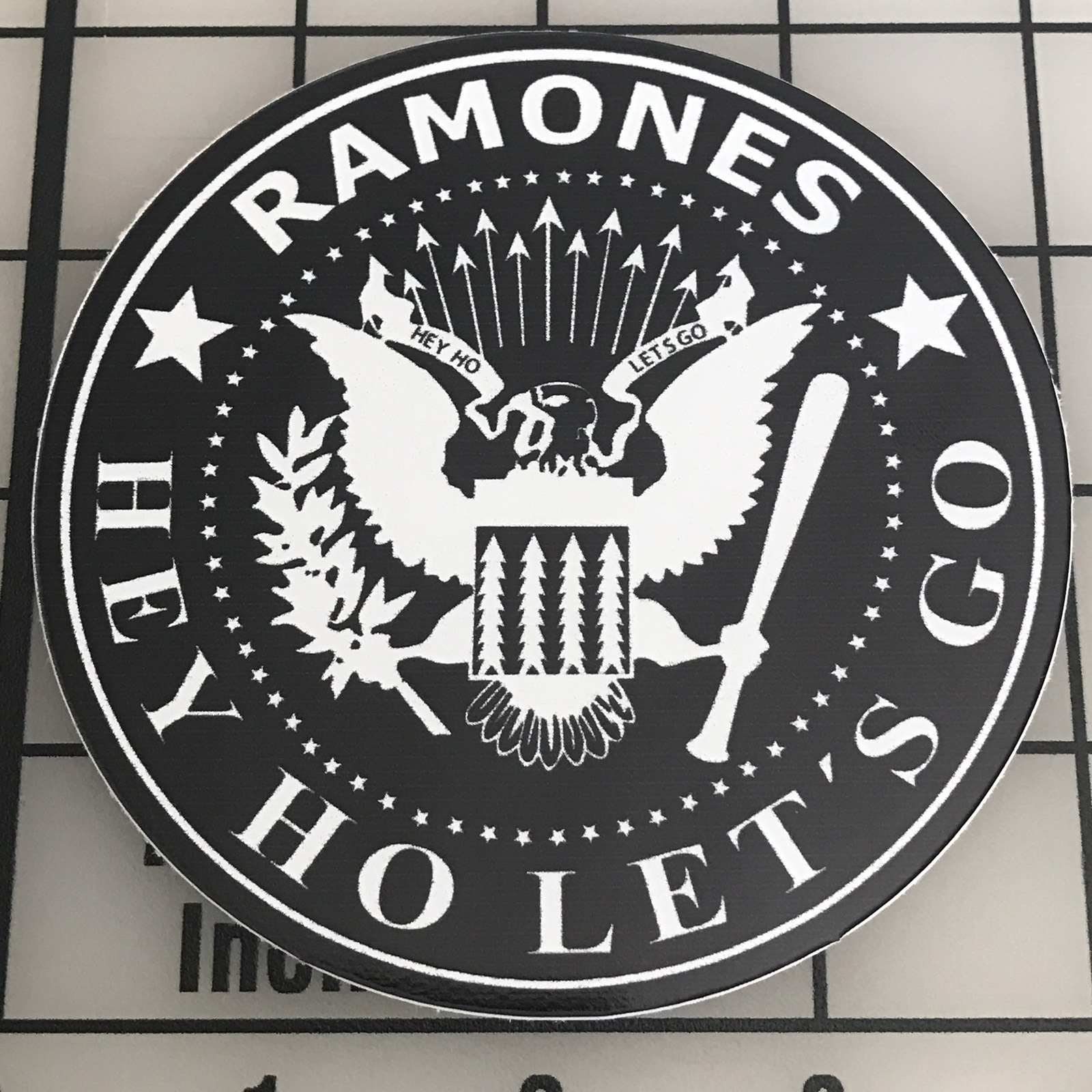Ramones 4&Prime; Wide Vinyl Decal Sticker – BOGO