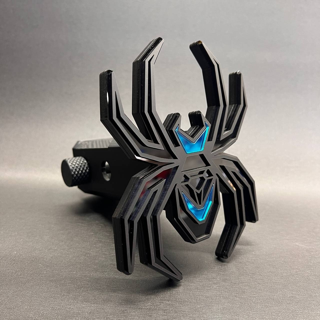 Black Widow Hitch Cover – Hitch Receiver Car Badge Exterior Car Tailgate Emblem