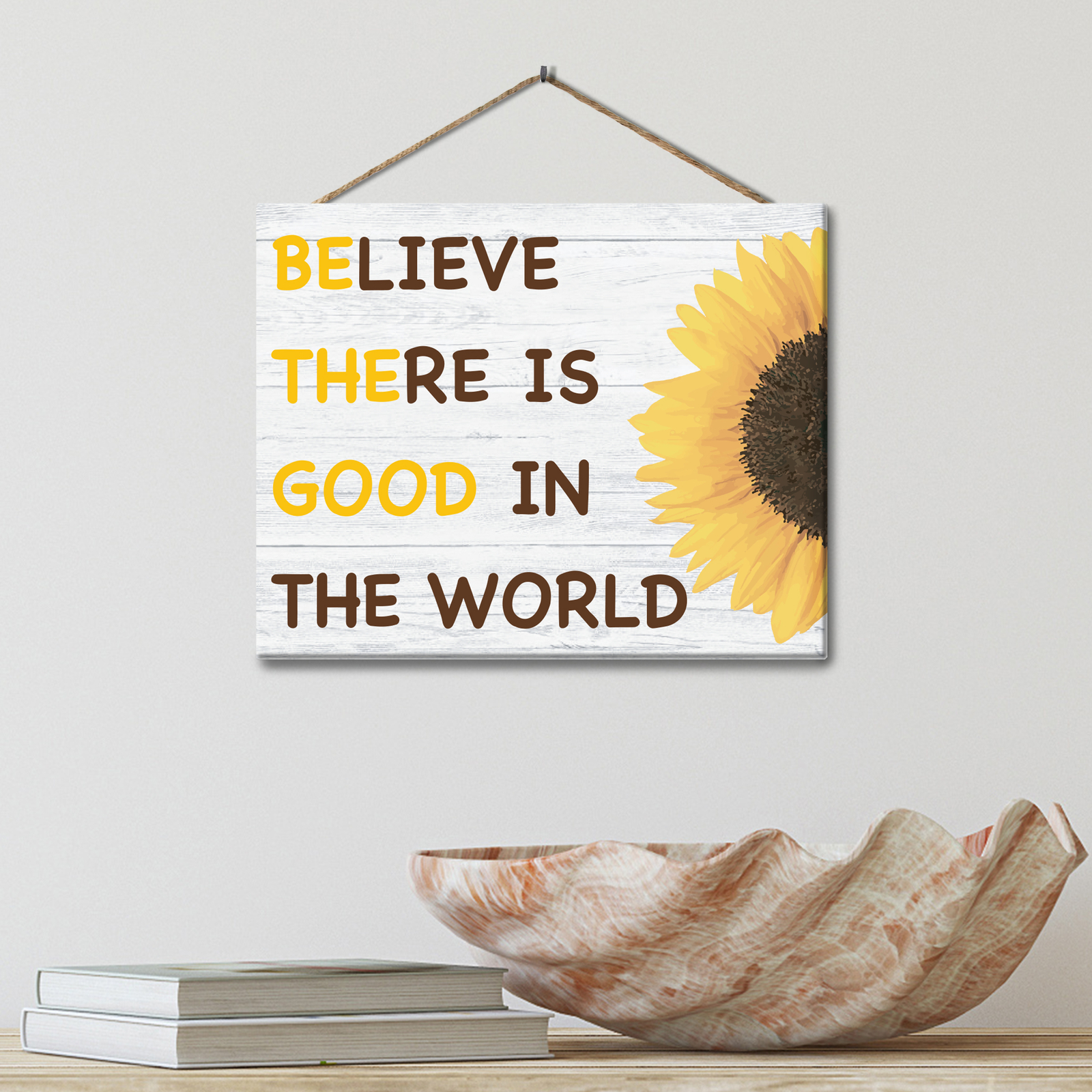 JennyGems Inspirational Gifts, Believe There Is Good in the World, Be the Good