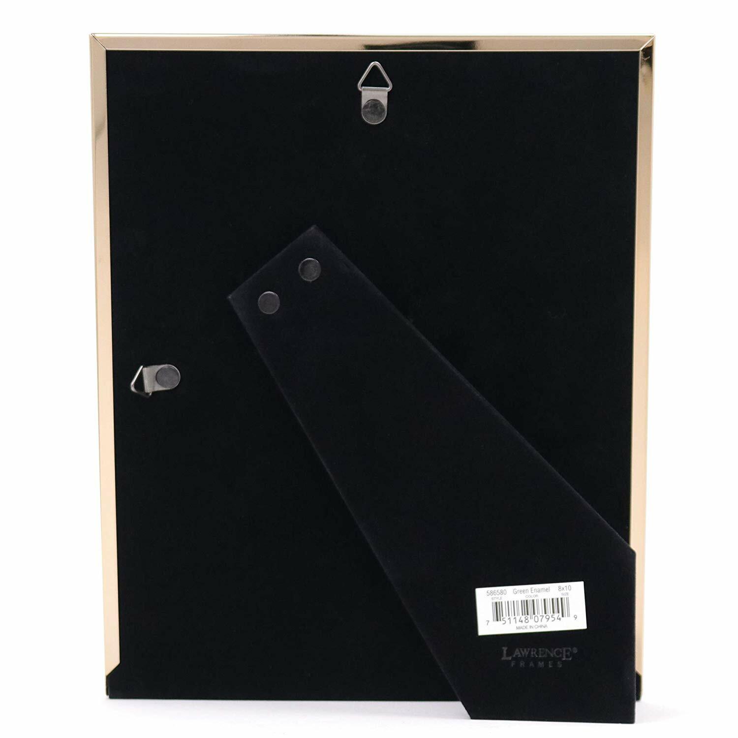 Lawrence 8×10 Emerald Green & Gold Picture Frame (Same Shipping Any Qty)