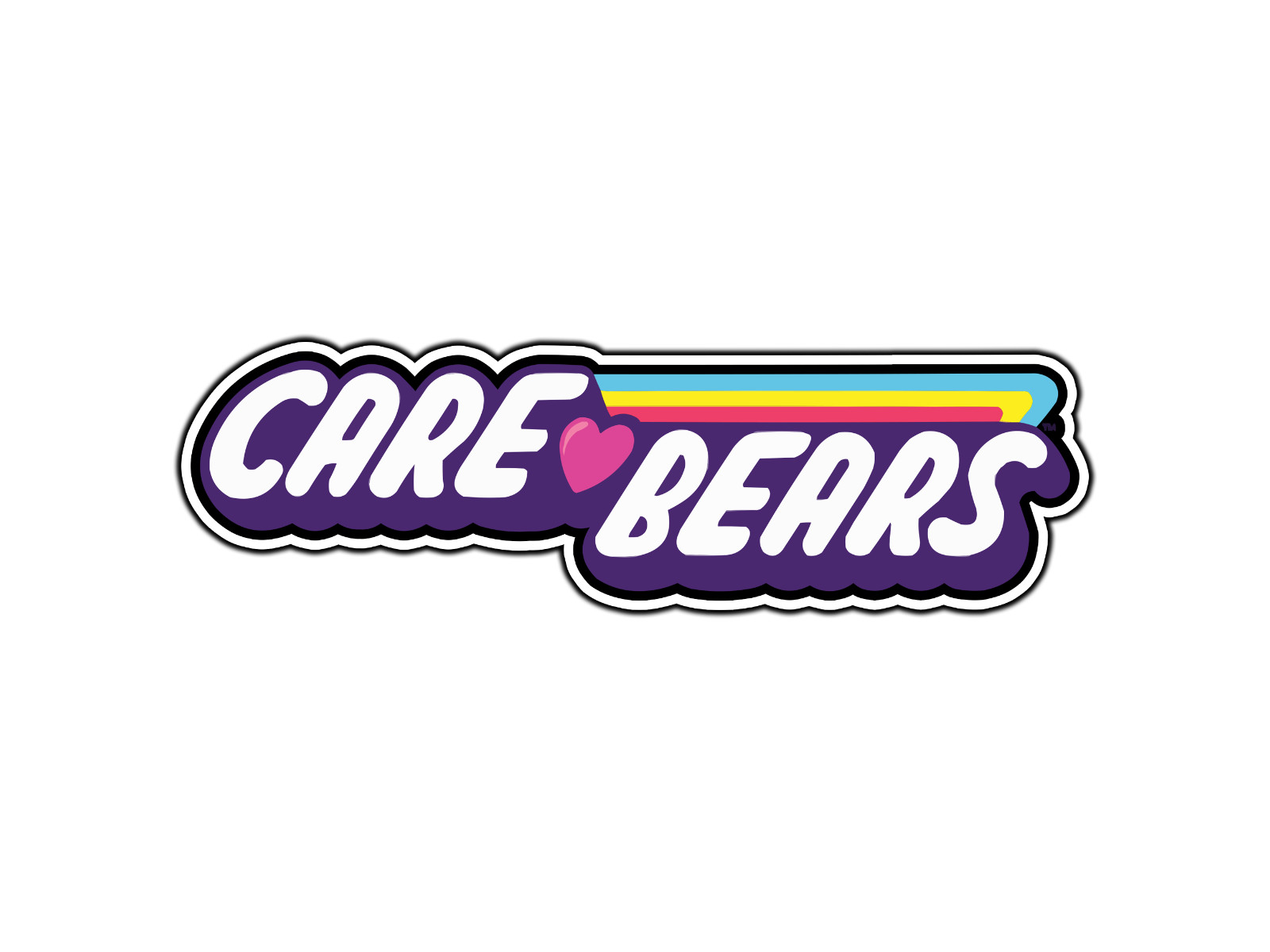 #0690 Care Bears Logo #1 Sticker Brand Waterproof Vinyl Decal Die-Cut Car Laptop