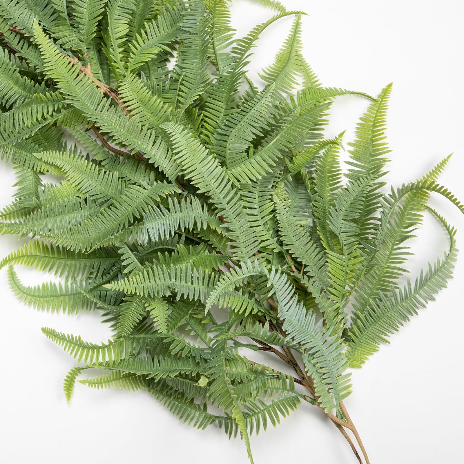 5ft Long Greenery Garland Set of 2 Boston Fern Floral Garland for Door Mantle…
