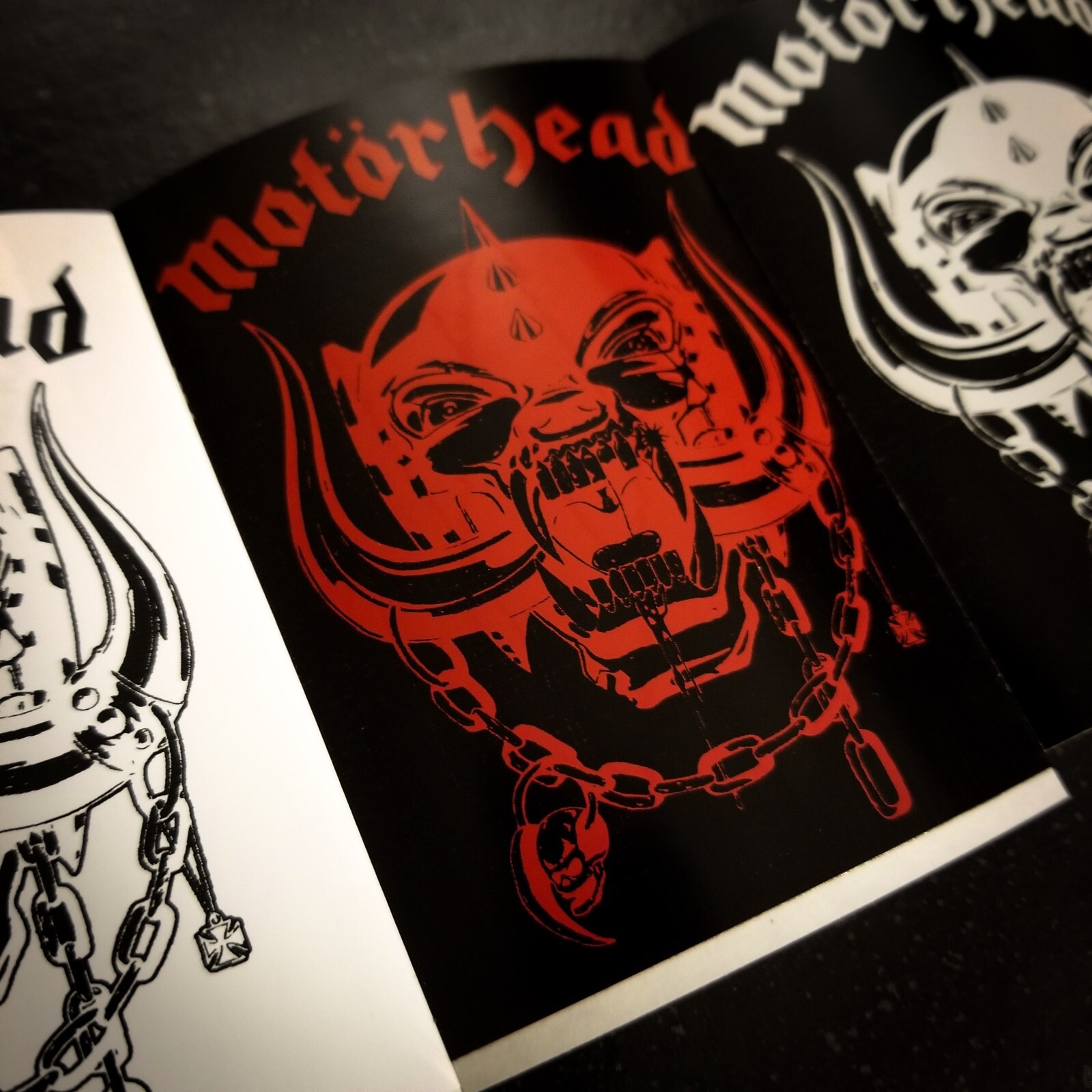 Motorhead 4 x 3&Prime; Waterproof Vinyl Sticker Decal [💪 HQ Durability!] Lemmy Metal