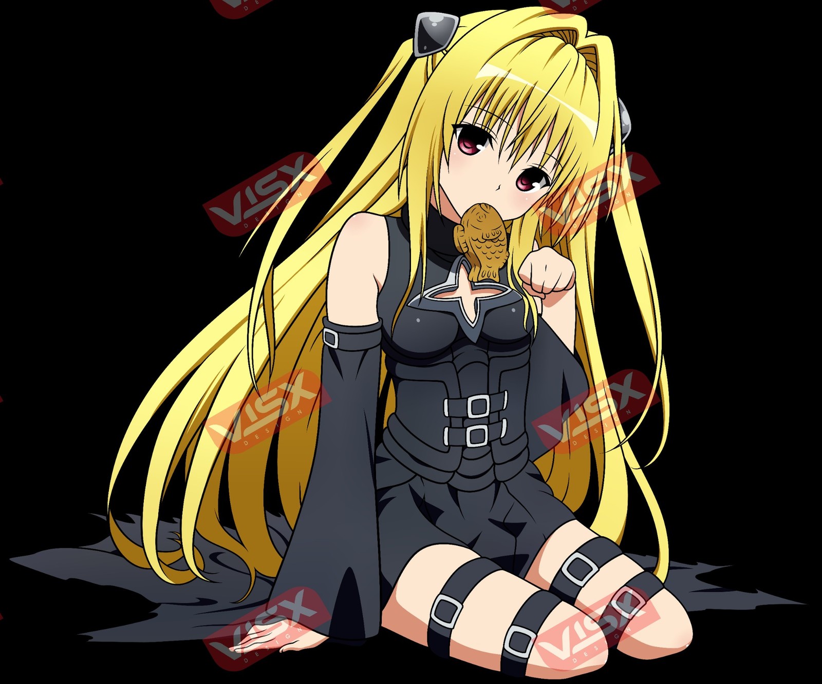 Golden Darkness 2 To Love Ru Anime Bumper Sticker Peeker Car Decal Vinyl Waifu