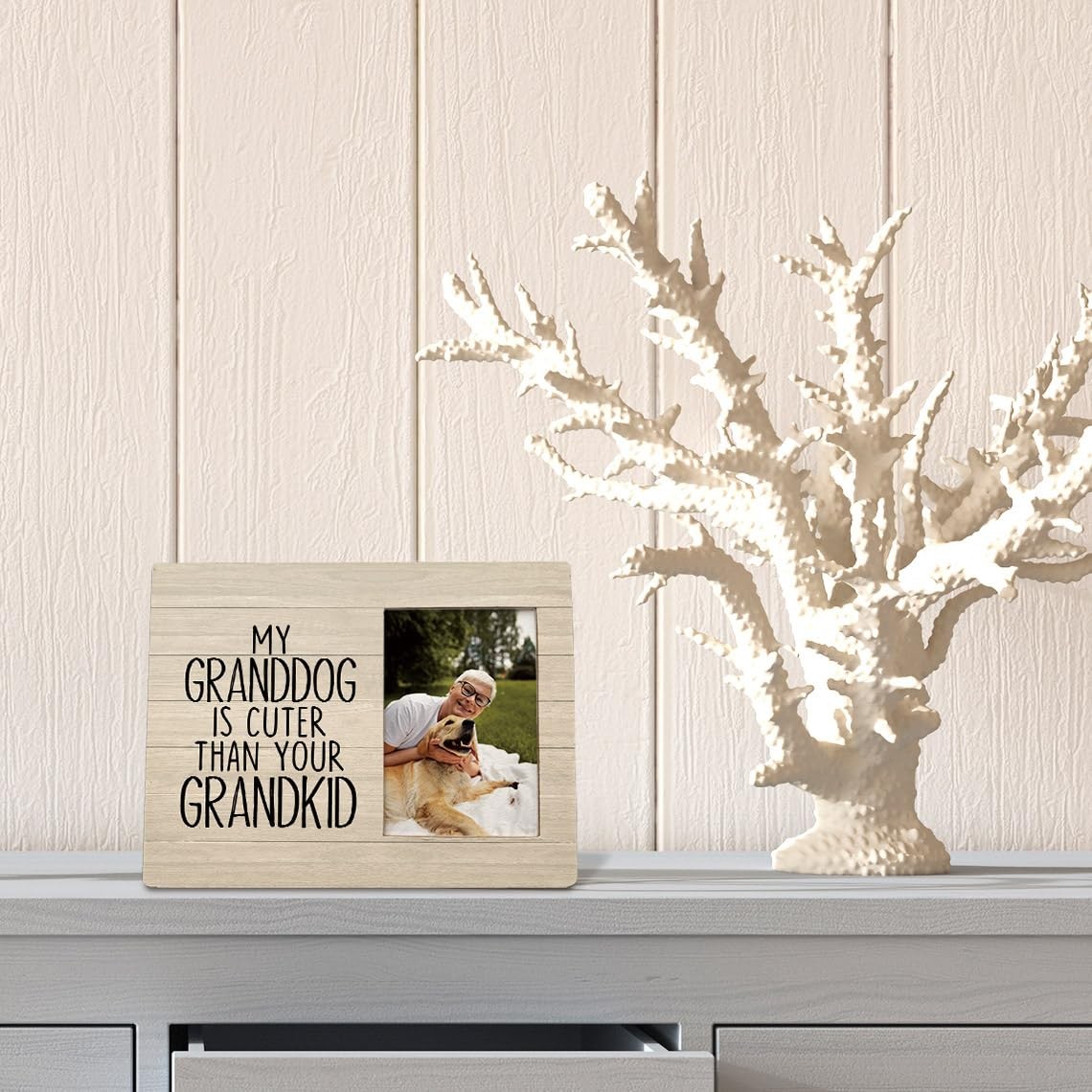 Dog Grandparents Picture Frame, Dog Grandma Photo Frame, Christmas Granddog L…