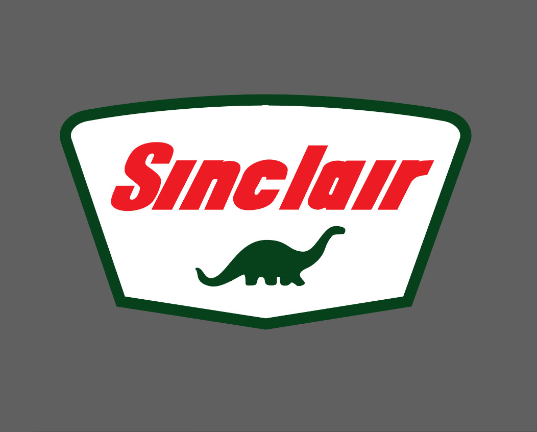 Sinclair Gas Oil Vintage Vinyl Decal Sticker XL Large 14&Prime; Wide