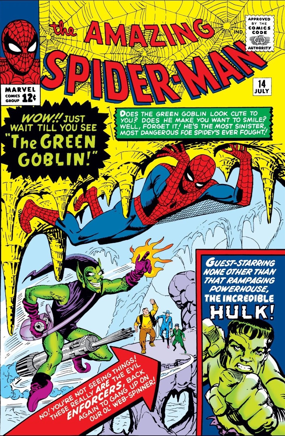 AMAZING SPIDER-MAN #14 COMIC BOOK COVER 11&Prime;x17&Prime; POSTER PRINT