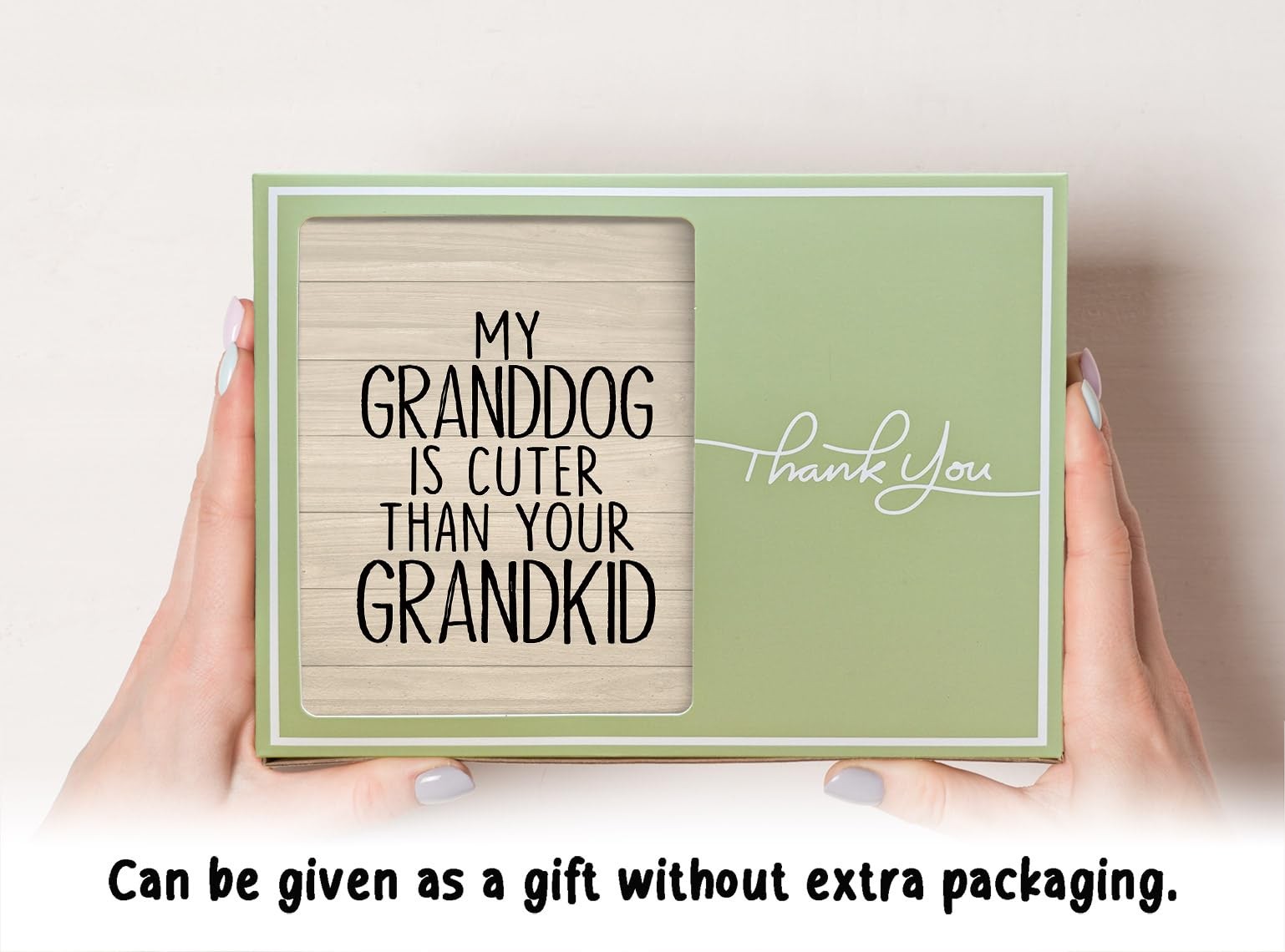 Dog Grandparents Picture Frame, Dog Grandma Photo Frame, Christmas Granddog L…