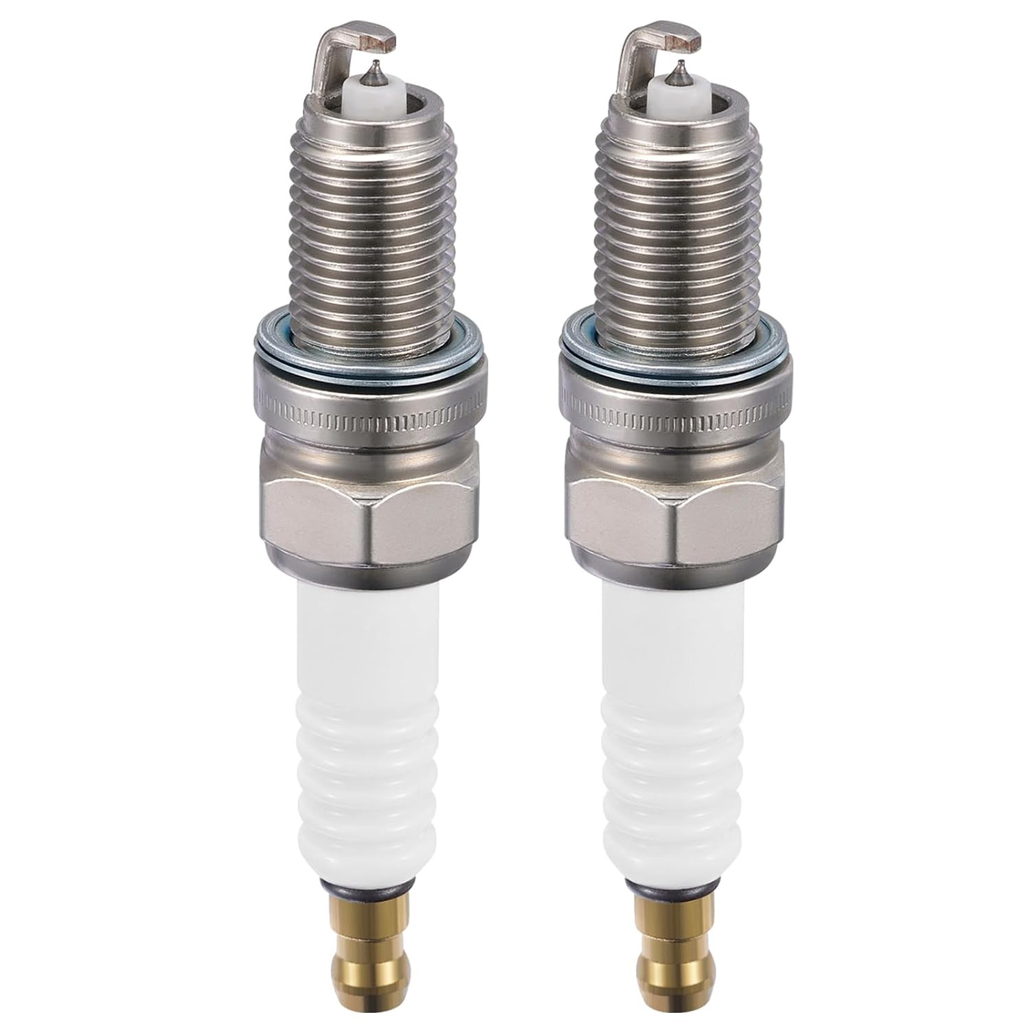 Fiat 500 2012-2017 1.4L L4 Iridium Tipped Spark Plugs DCPR7EIX Compatible