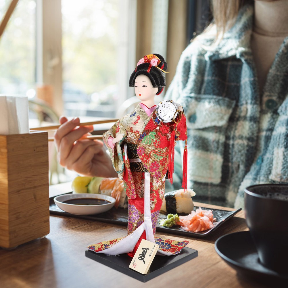 Crafts for Adults Women Japanese Cosplay Kimono Centerpiece Table