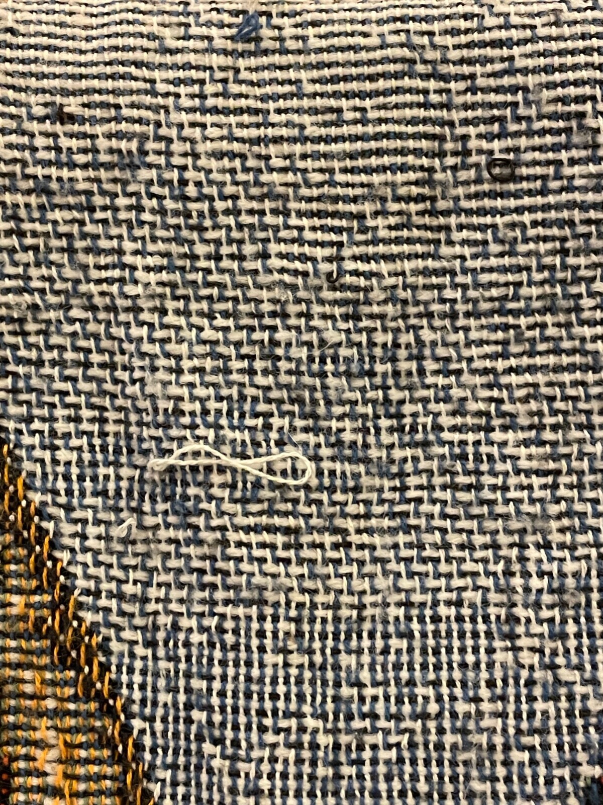 Lighthouse Woven Tapestry Blanket Beach Sailboat Nautical fringe coastal 47&Prime;x54&Prime;