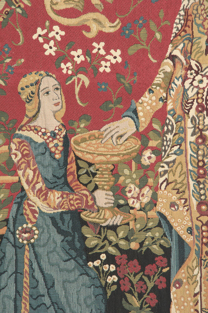 Lady and the Unicorn Taste European Tapestry Wall Art Hanging (New) 50×68 inch