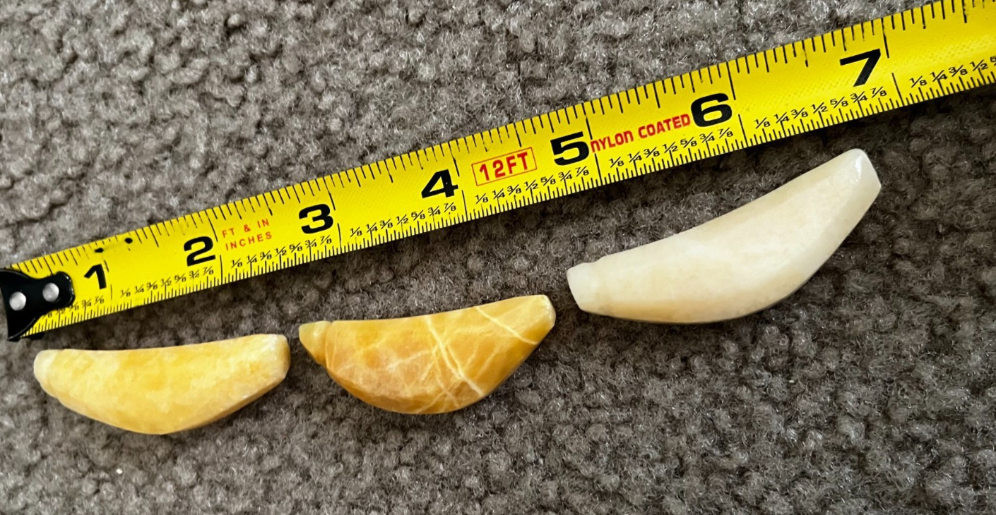 💎 ITALIAN CARVED STONE FRUIT SET • 11 PCS • MIXED COLORS • ALABASTER & MARBLE