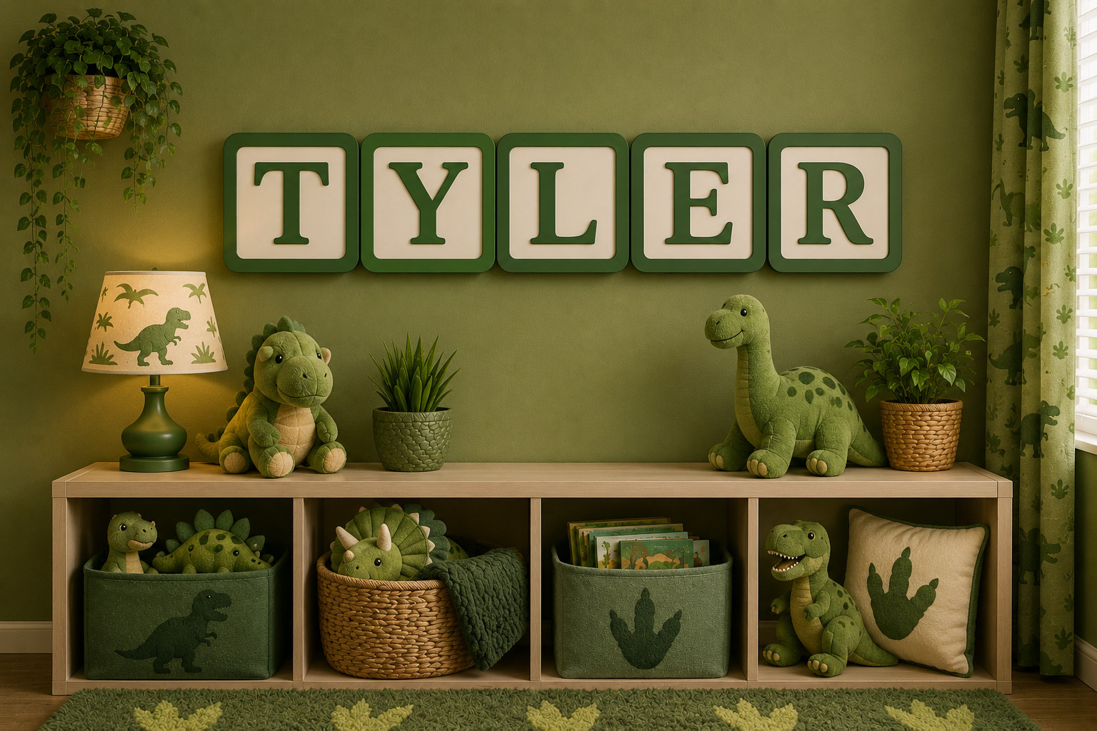 Personalized 3D Printed Name Blocks for Nursery & Kids Room Wall Decor
