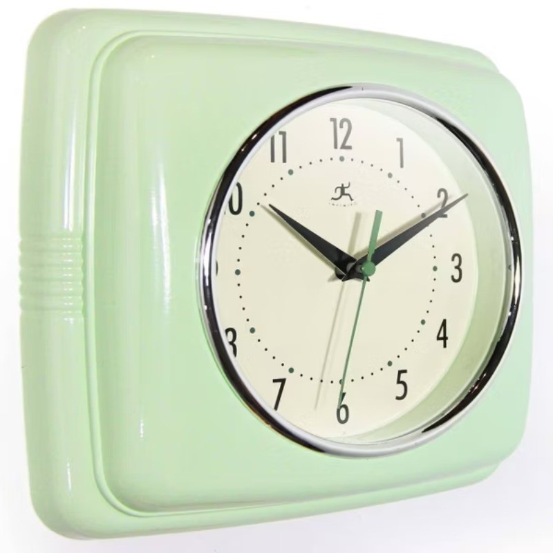 9.25&Prime; Square Retro Wall Clock