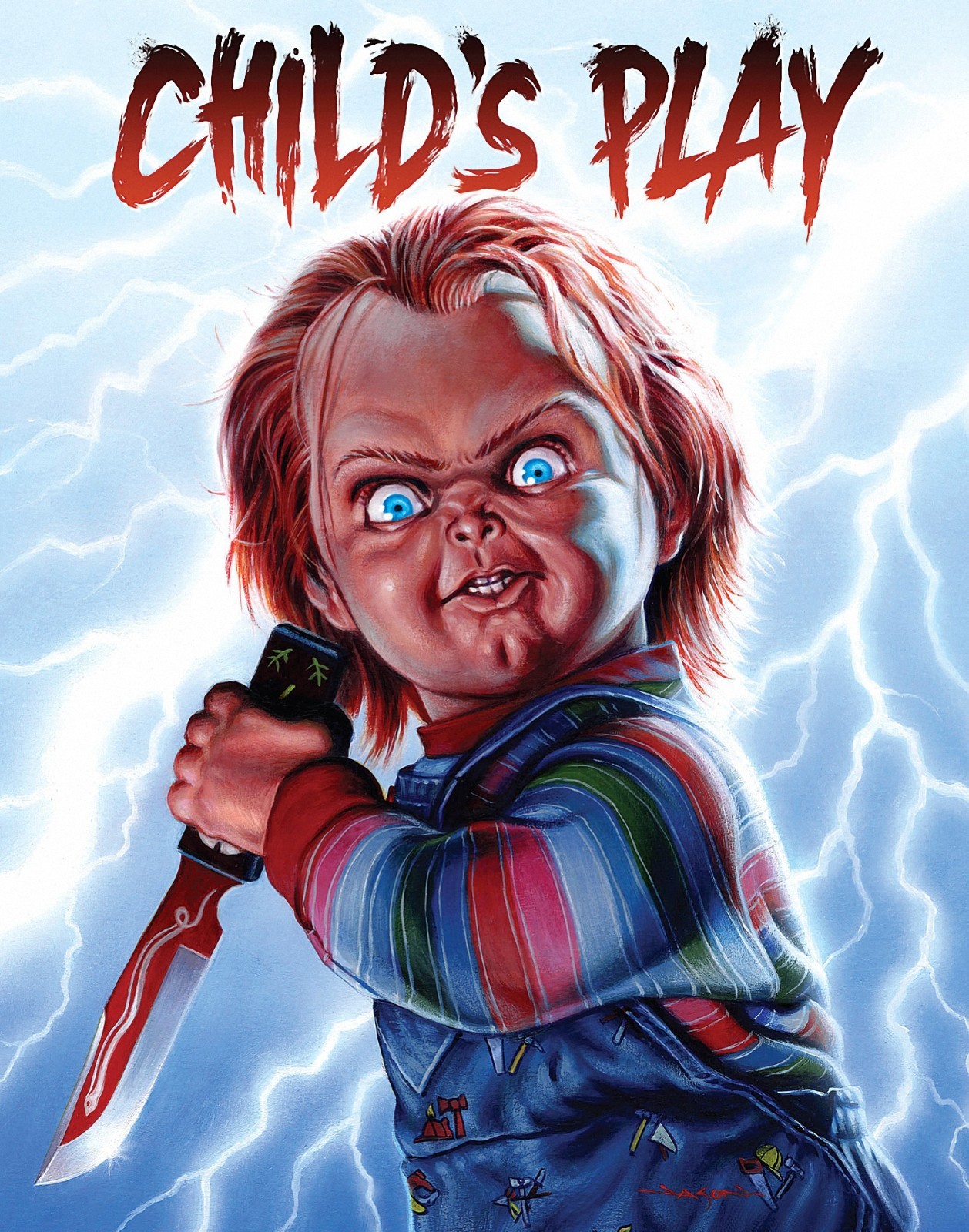 Child&rsquo;s Play Movie Poster Print 12×18 24×36 Art Home Theater Film