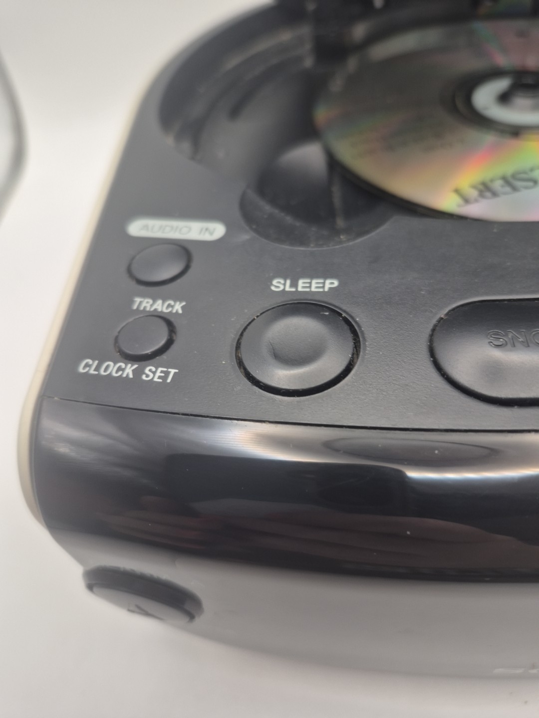Sony Dream Machine FM/AM CD Player Dual Alarm Clock Radio ICF-CD815 Works Good
