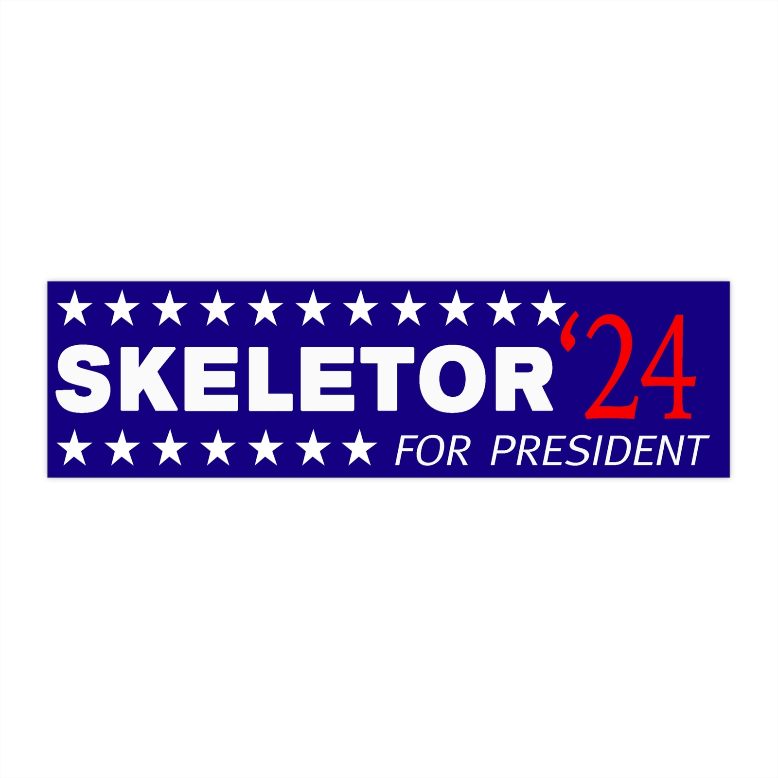 Skeletor For President | Bumper Sticker
