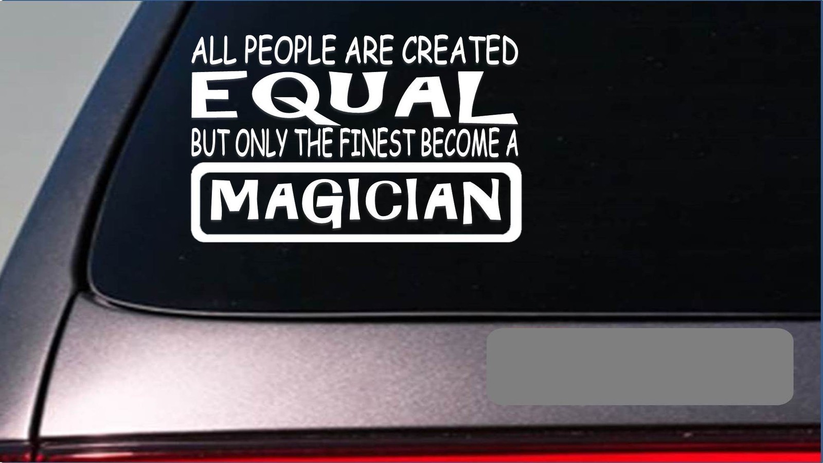 Magician equal Sticker *G678* 8&Prime; vinyl magic trick hat cape gloves tricks