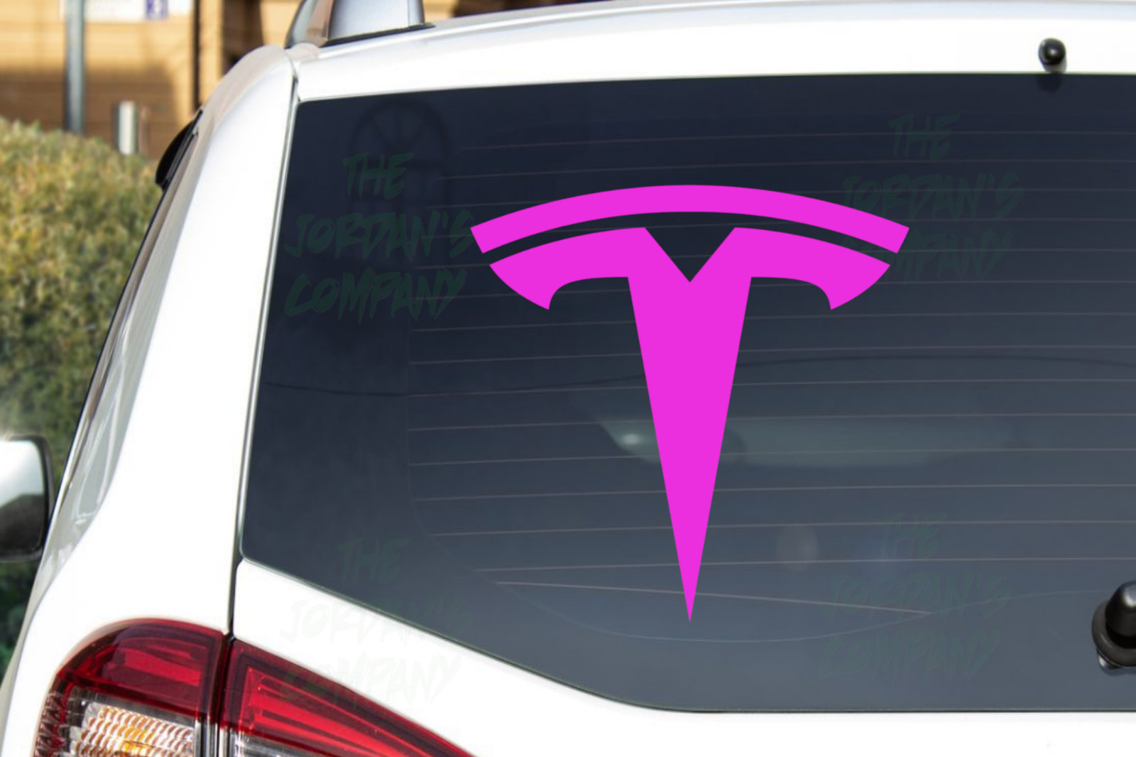 Tesla Logo only – CNC cut Decal Vinyl Sticker Pic from 12 colors!
