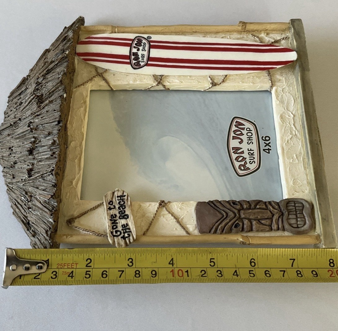 Vintage Resin Picture Frame Lot of 5 Kids Room Themes Nautical, Bears, Beach