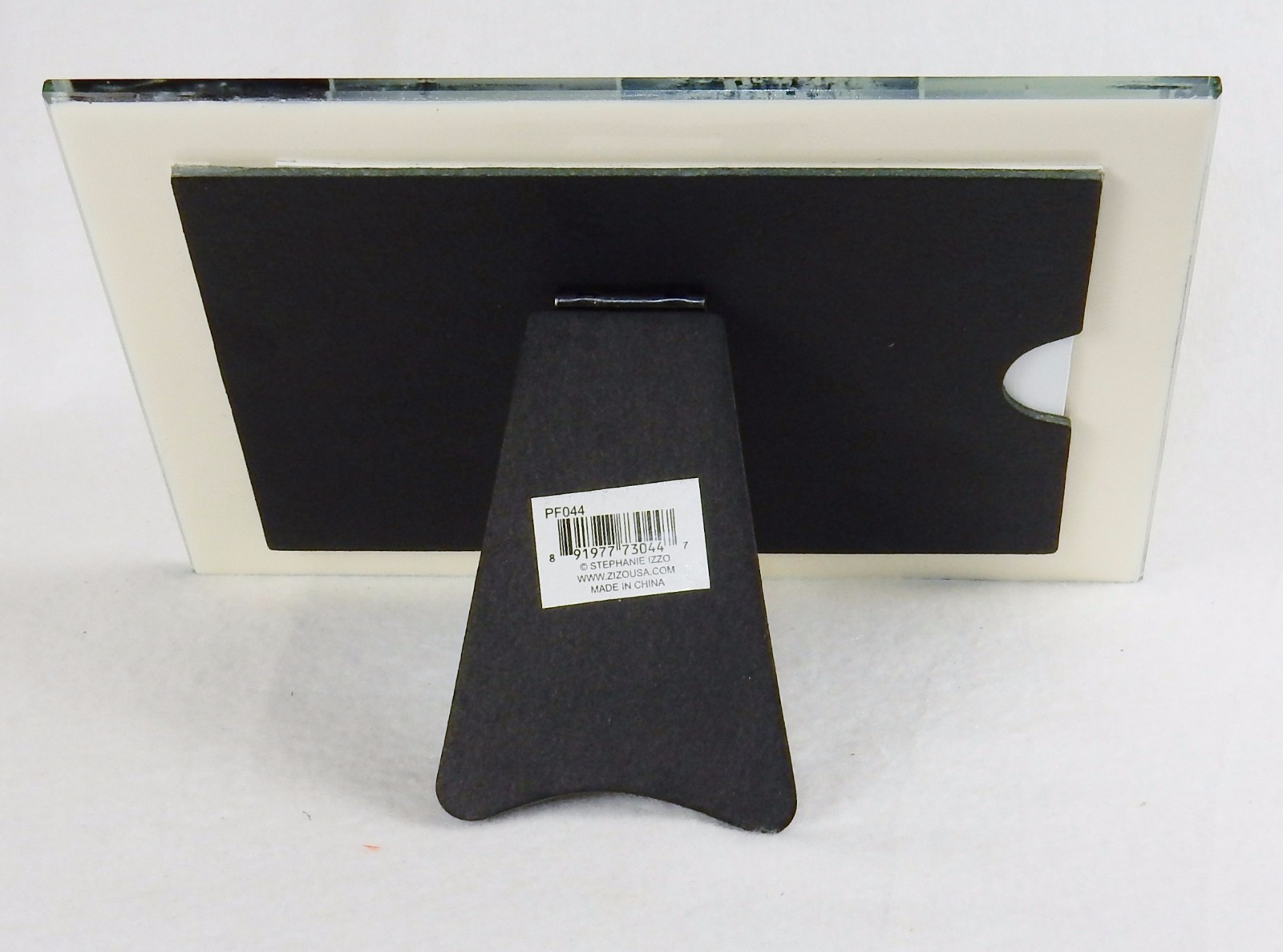 Glass Photo Frame New York City Urban Scape, Blue Highlights, 4&Prime;x6&Prime;, Zizo #PF044