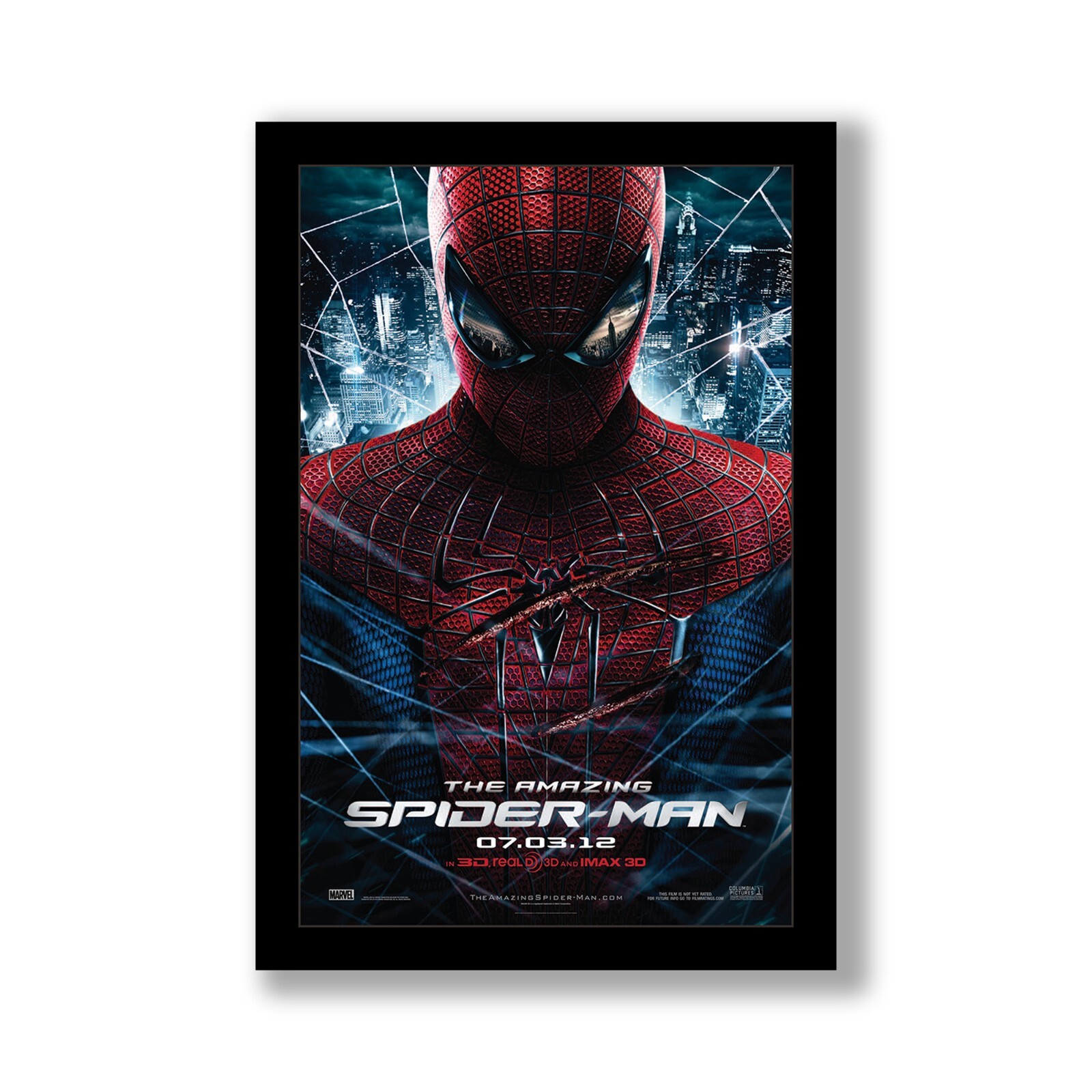 THE AMAZING SPIDER-MAN – 11×17 Framed Movie Poster by Wallspace