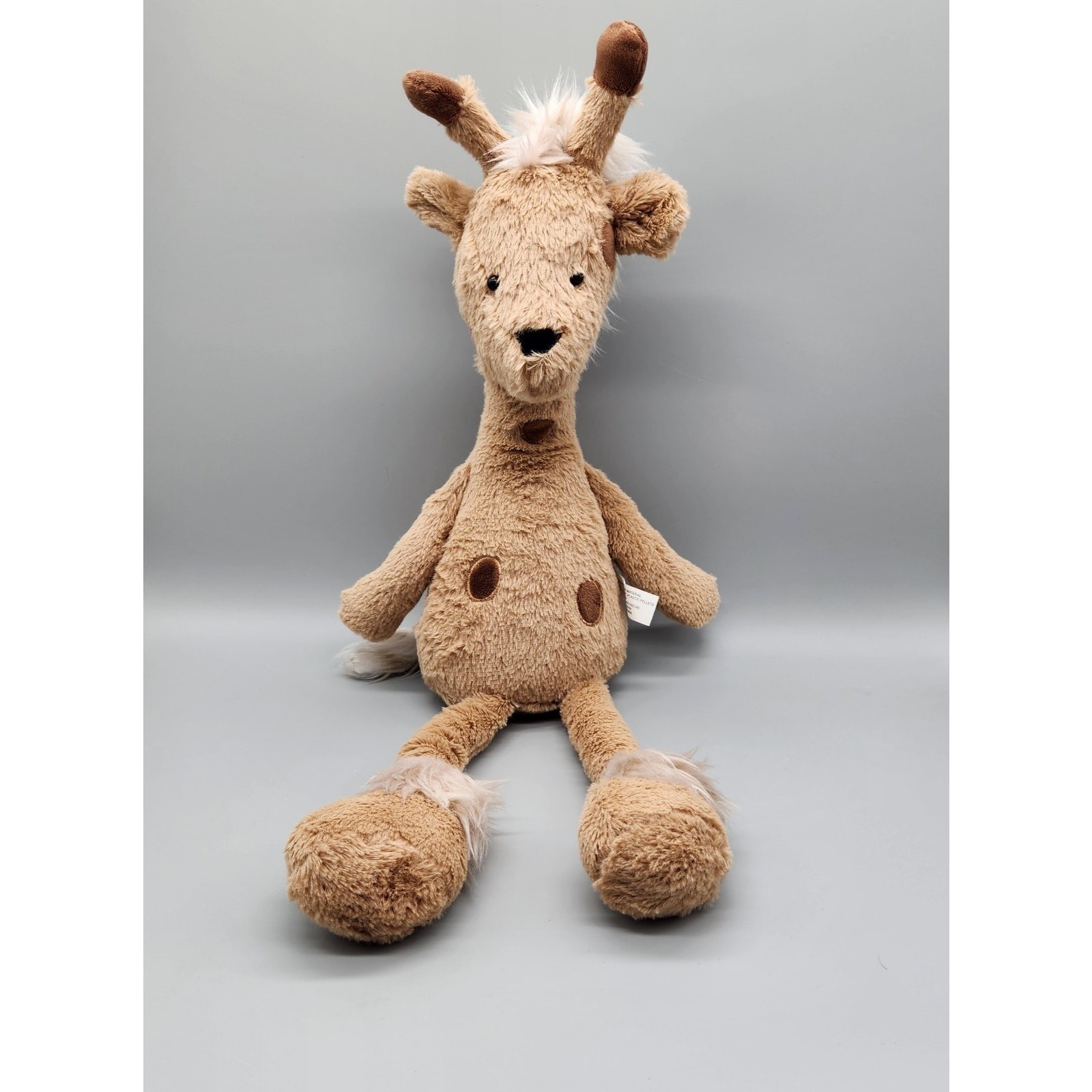 Hobby Lobby Giraffe Plush Shelf Sitter Weighted Bottom 21&Prime; Stuffed Decor HTF