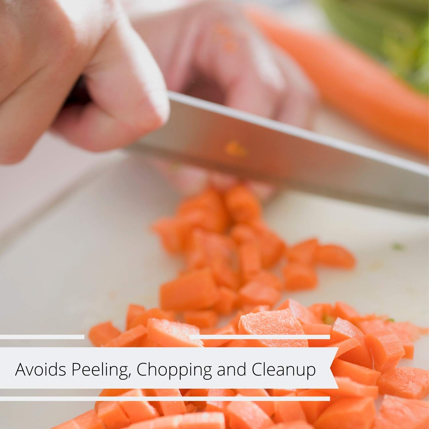 Dehydrated Carrot Dices 5 lbs Bulk Bag for Fresh Cooking & Food Storage