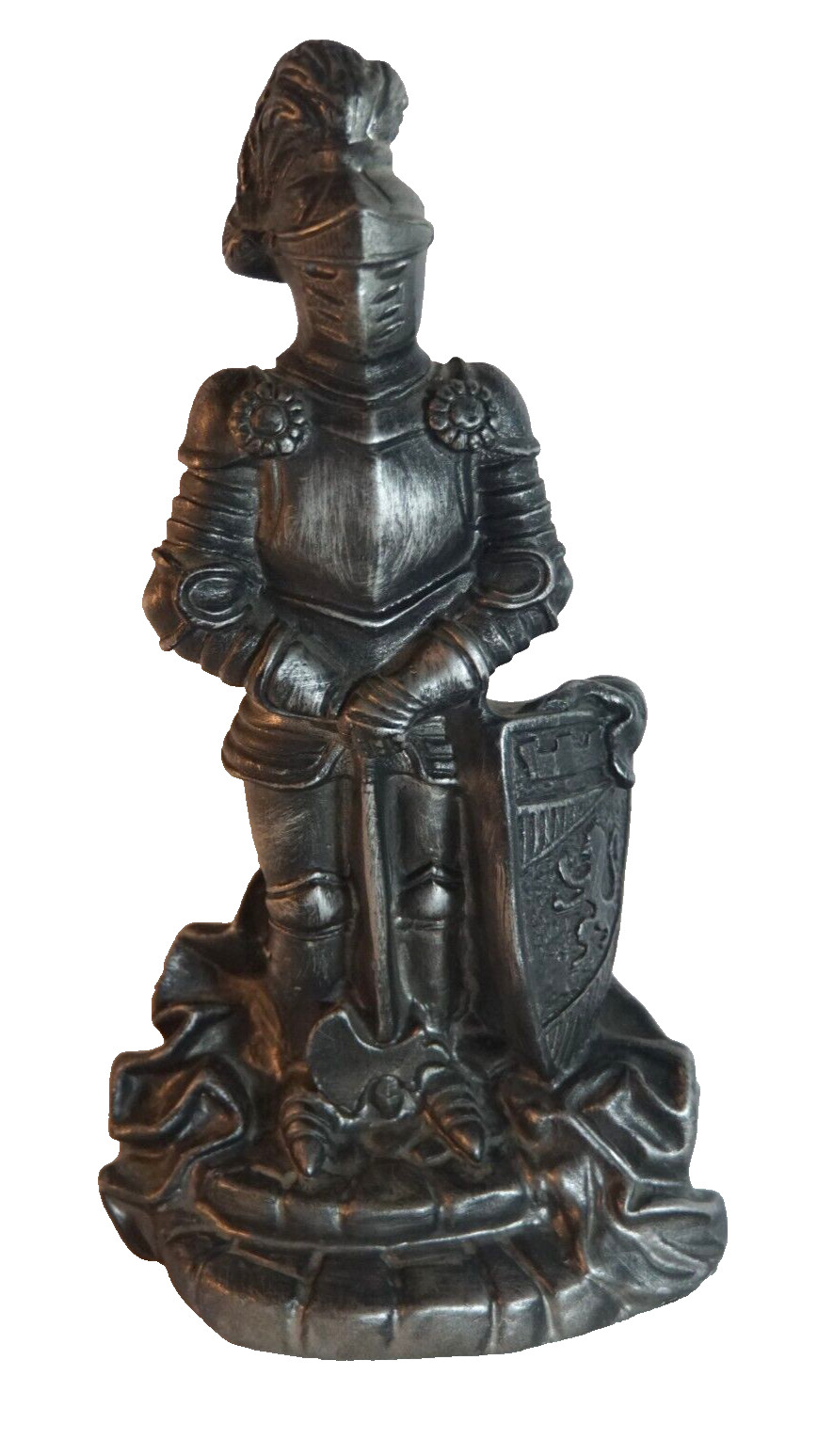 Medieval Knight Resin Statue 10.5&Prime; Tall Universal Statuary VTG 1963 Fathers Day!