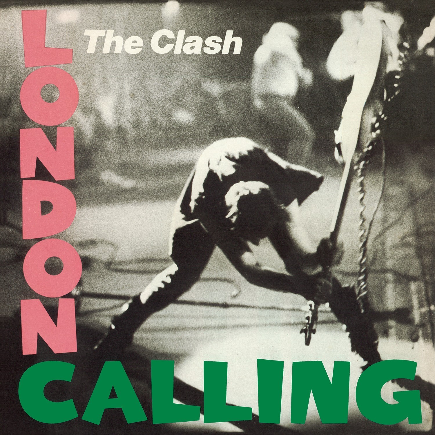 The Clash London Calling Poster Print 12×12 Music Album Cover Band Wall Art