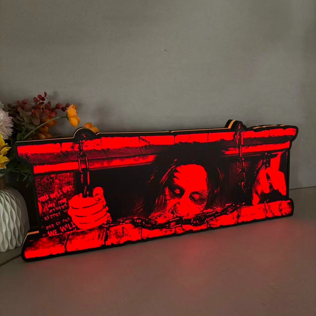 Evil Dead Pinball Topper LED Lightbox for Pinball Mahicne 3D Printed Lightbox