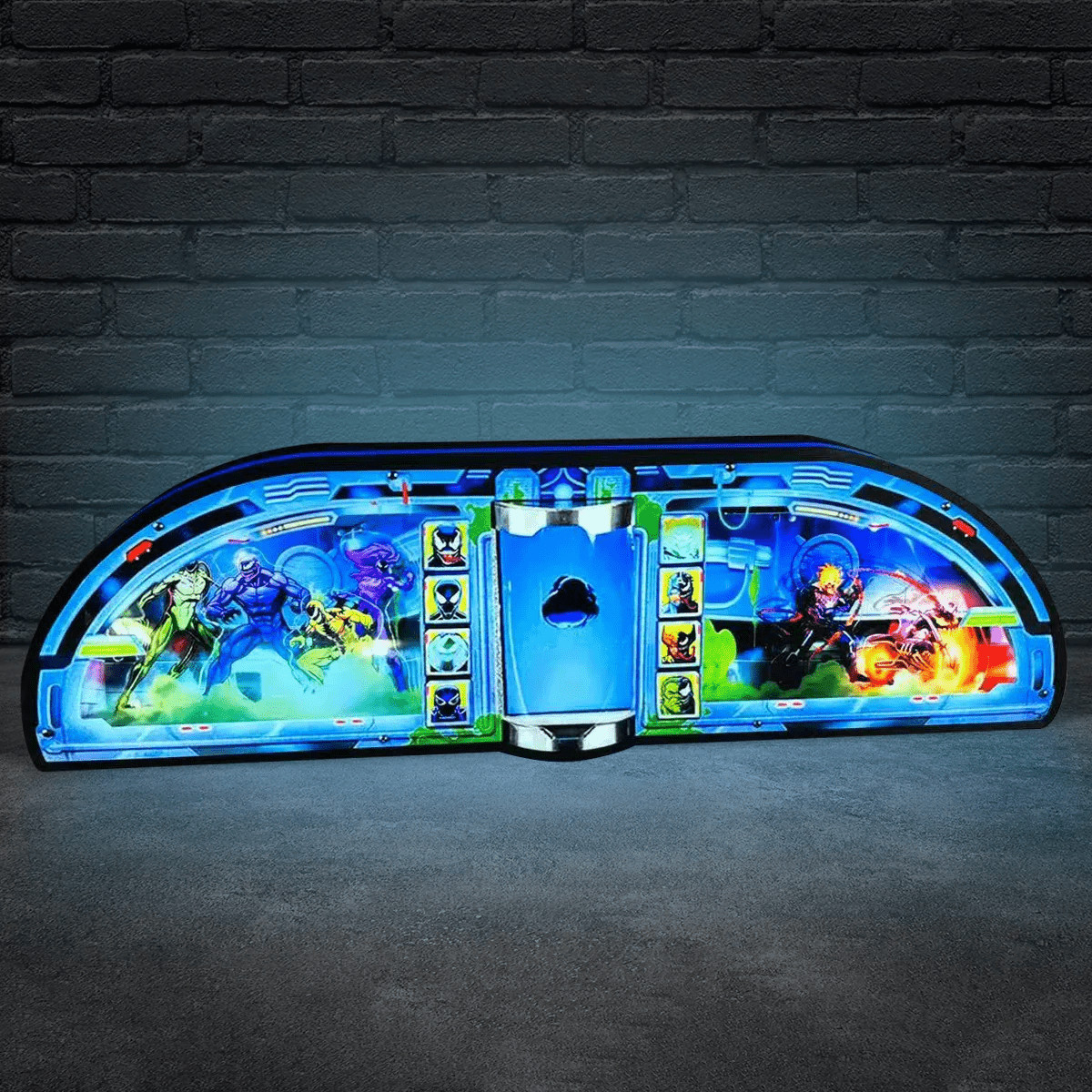 Venom Pinball Topper 3D Printed LED Lightbox Pinball Arcade Decor