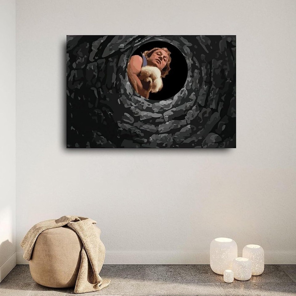 Buffalo Bill Looking Down Well Poster