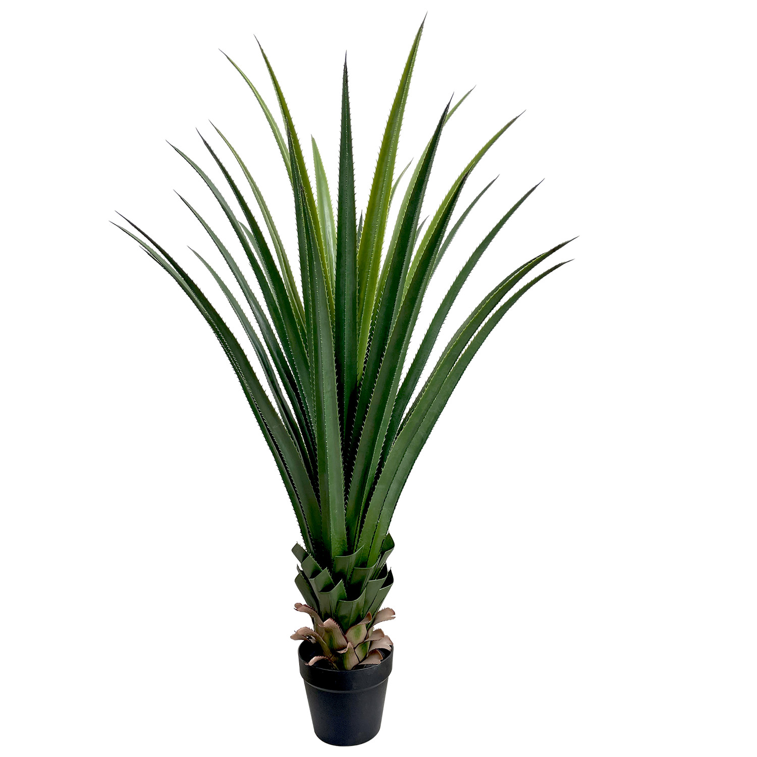 2Pcs 4ft Fake Peace Lily Plant Realistic Floor Indoor Decoration