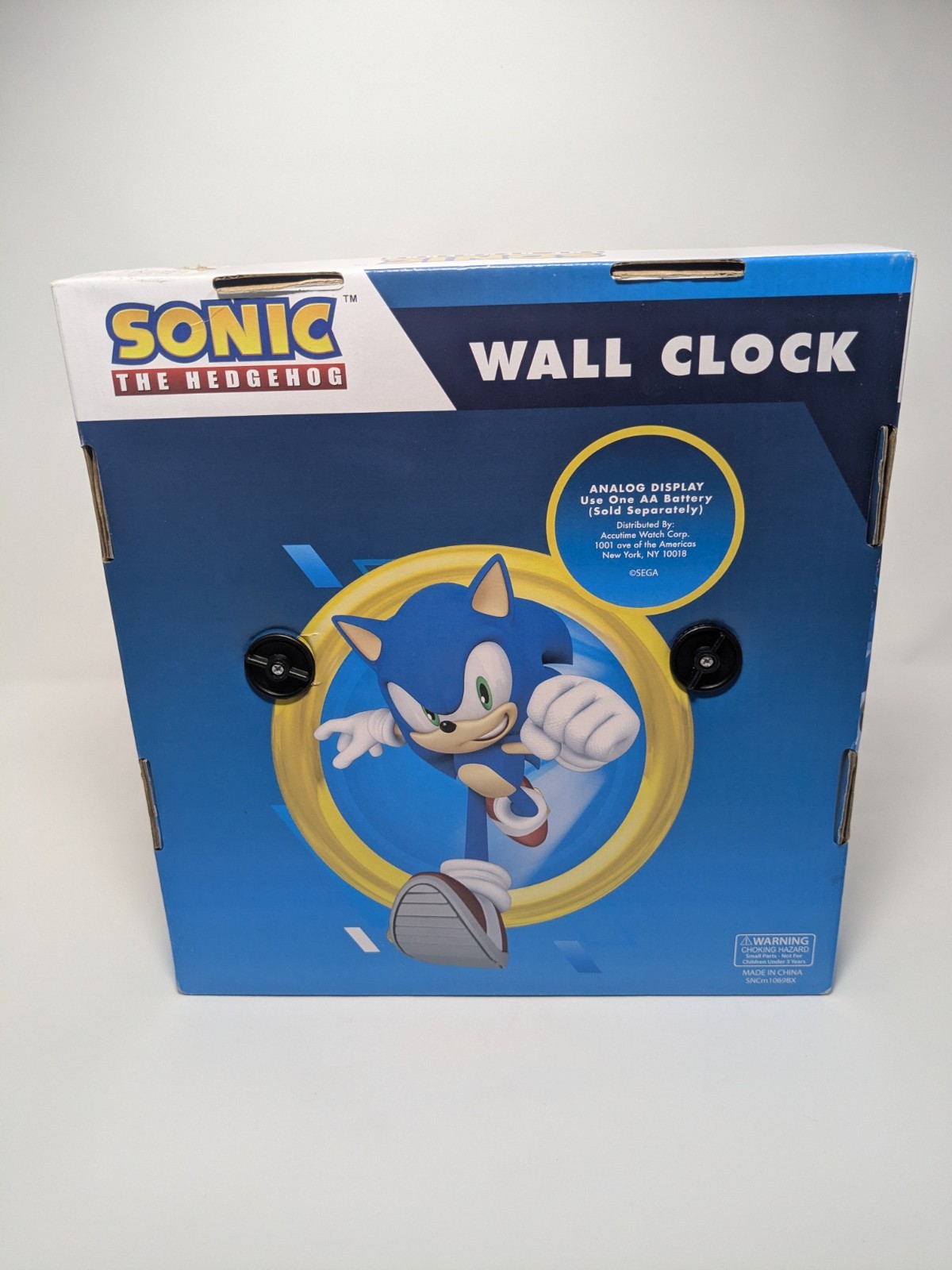 Sonic the Hedgehog and Tails Back to Back 12&Prime; Wall Clock Multi-Color