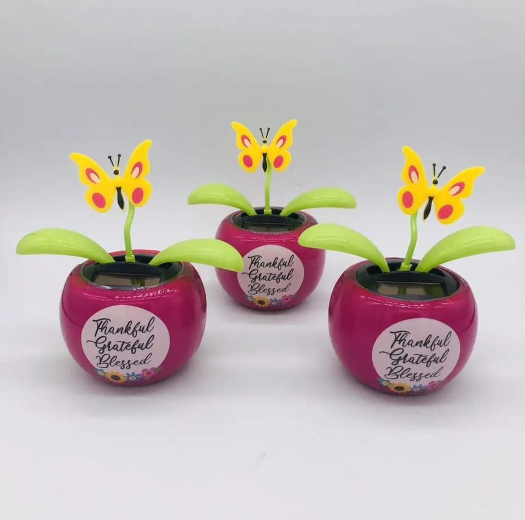 Solar Dancing Flower, Solar Powered Dancing Swinging Flower Toy, Animated Dancer