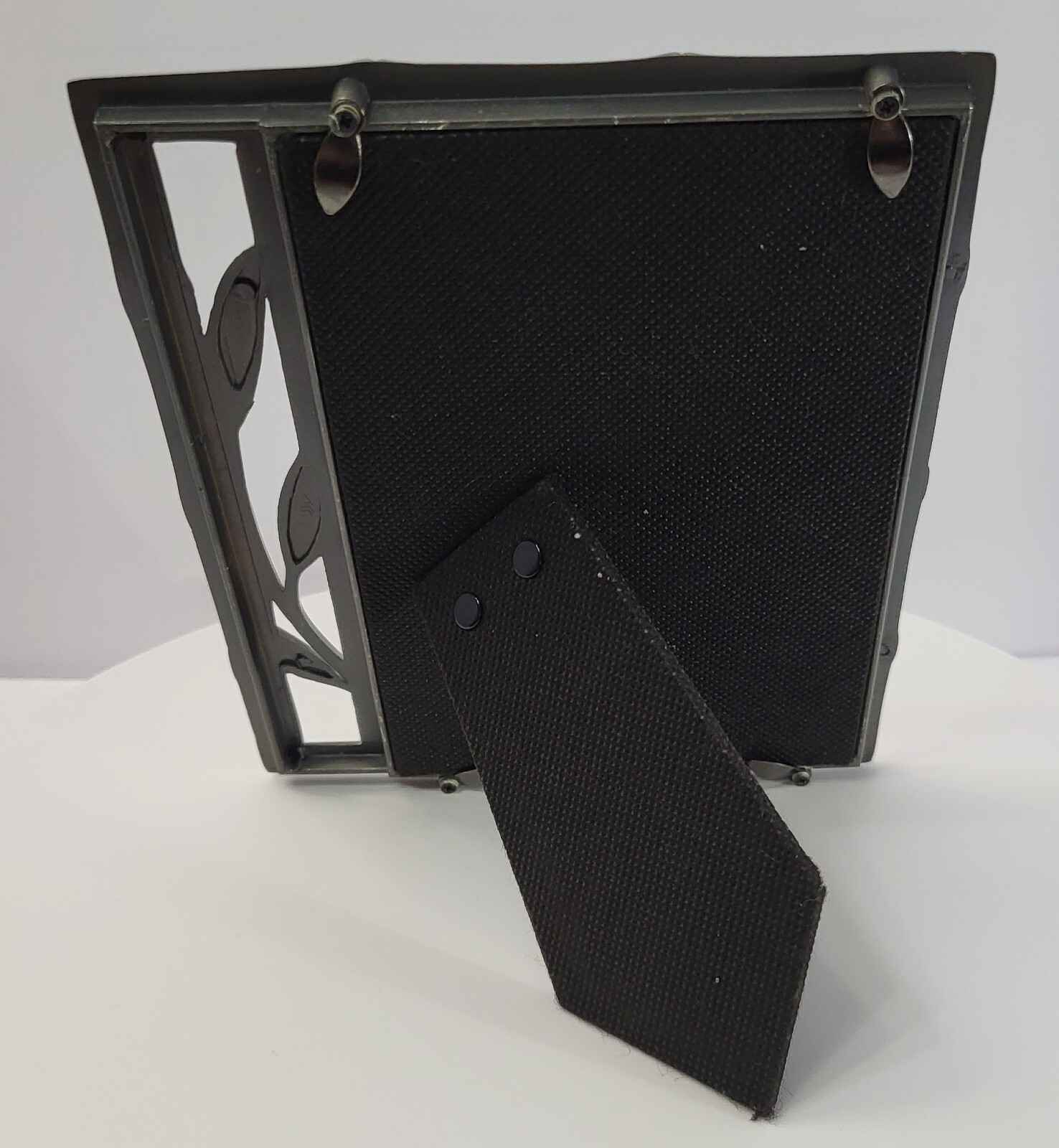 Bamboo Pewter Vertical or Horizontal 4×6 Inch Photo Frame