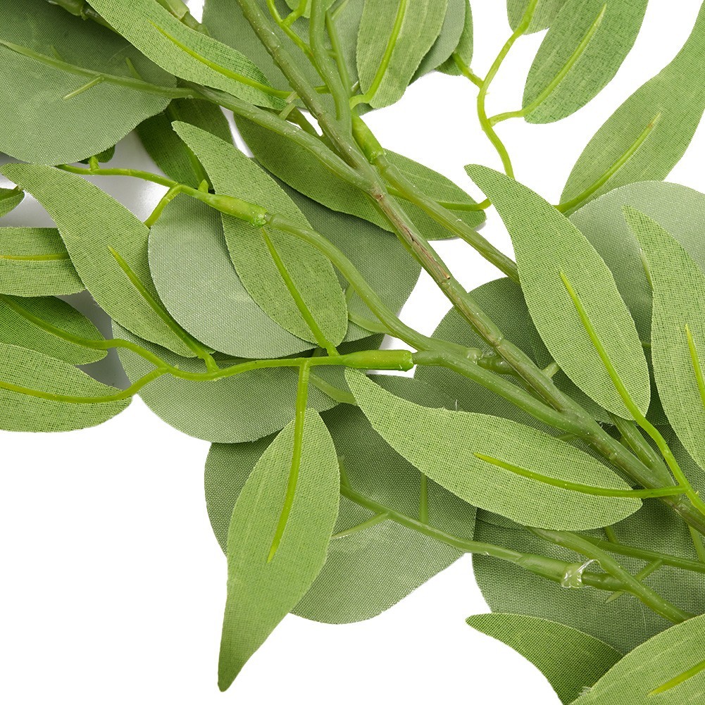 Artificial Eucalyptus Garland Hanging Fake Plant Leaves Trailing Vine Ivy Rattan