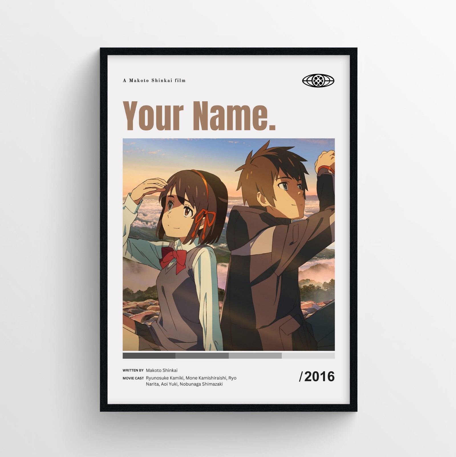 Your Name. Movie Poster Print, Wall Art – Unframed
