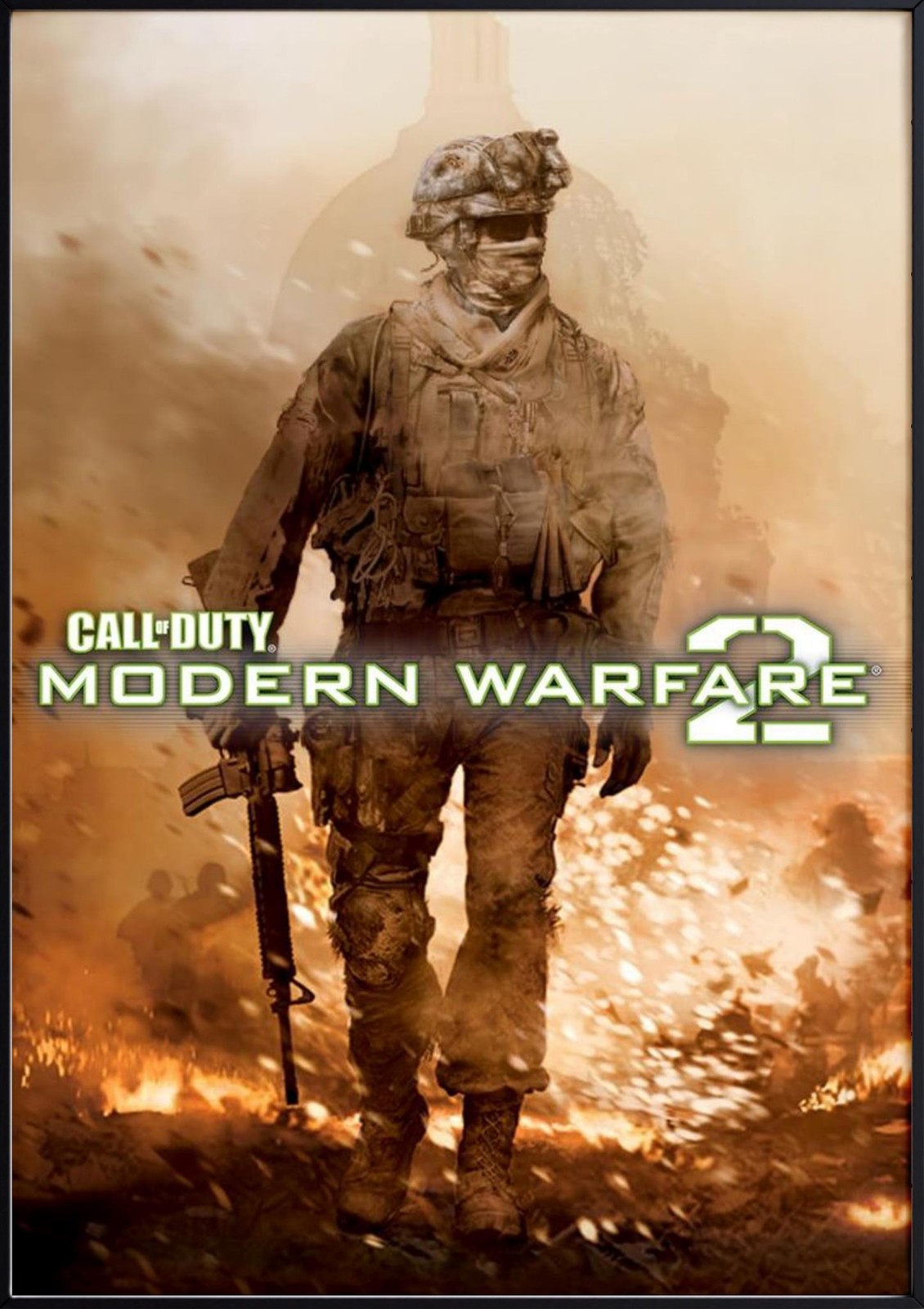 Call Of Duty MW 2 Video Game Poster | Matte Canvas Print – Multiple Sizes