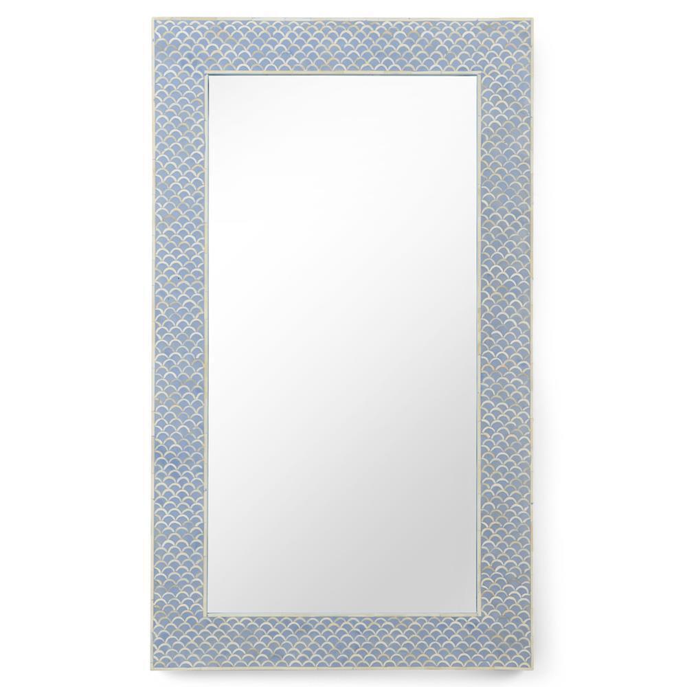 36×24 Inches Bone Inlay Mirror Frame Handmade Decor Design Wood Frame Home Decor