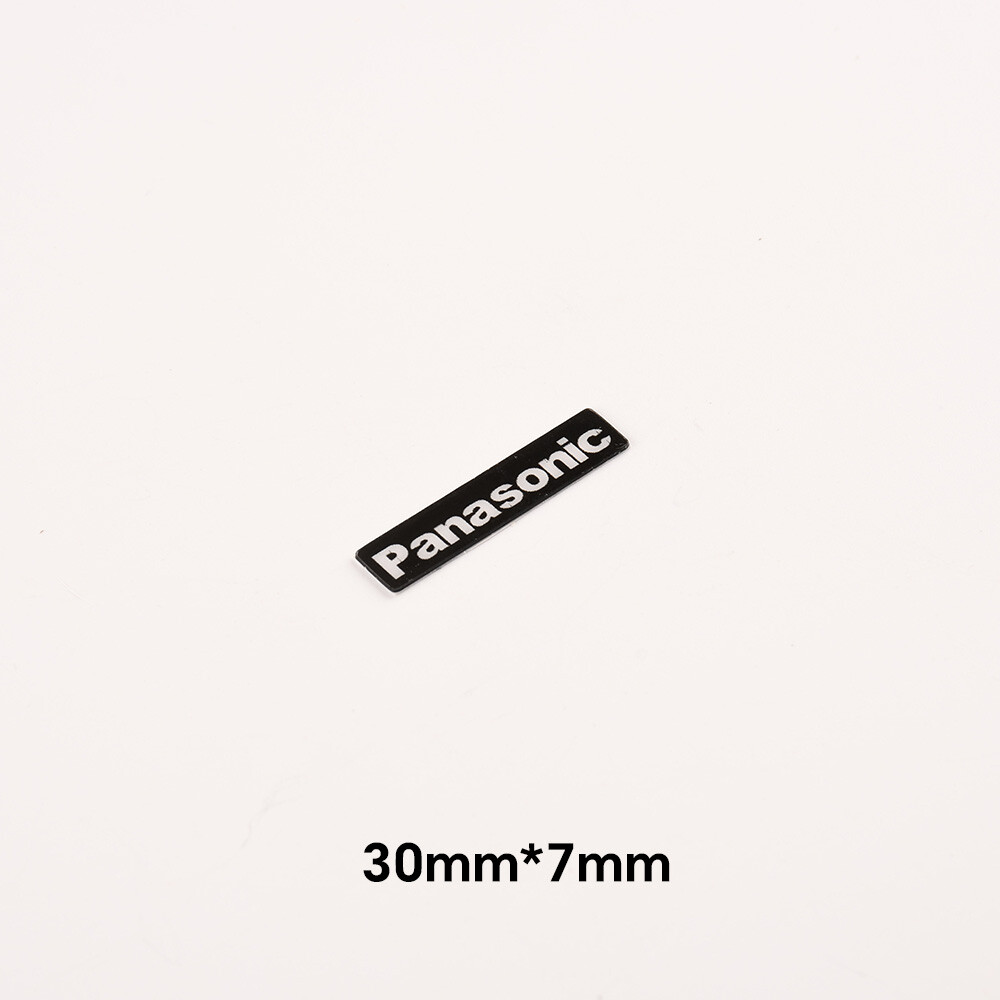 Hard plastic Sticker Panasonic replacement Badge Logo Camcorder DIY Decoration