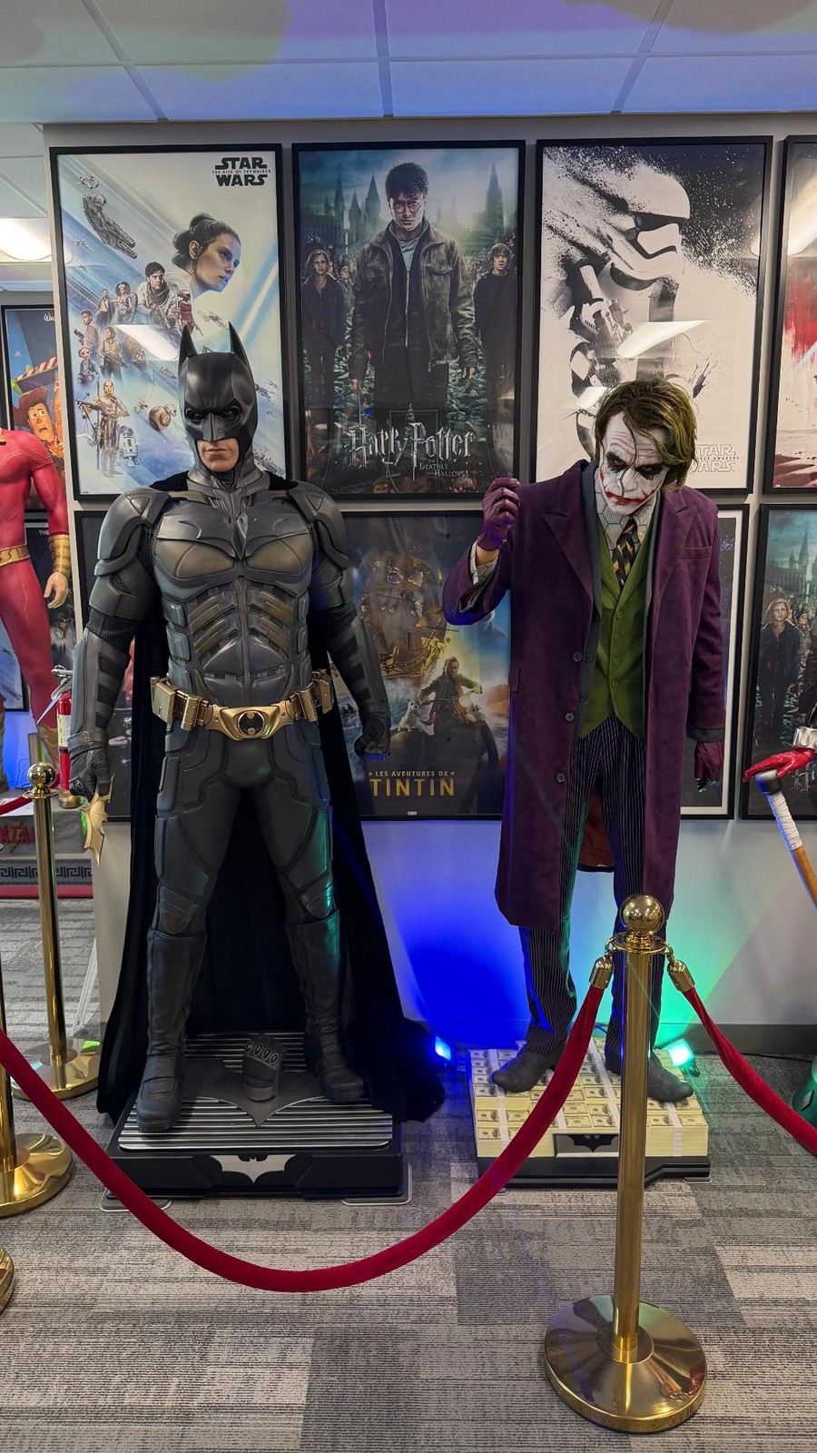 Dark Knight Batman Christian Bale Life Size 1:1 Statue Queen Studios No Crate