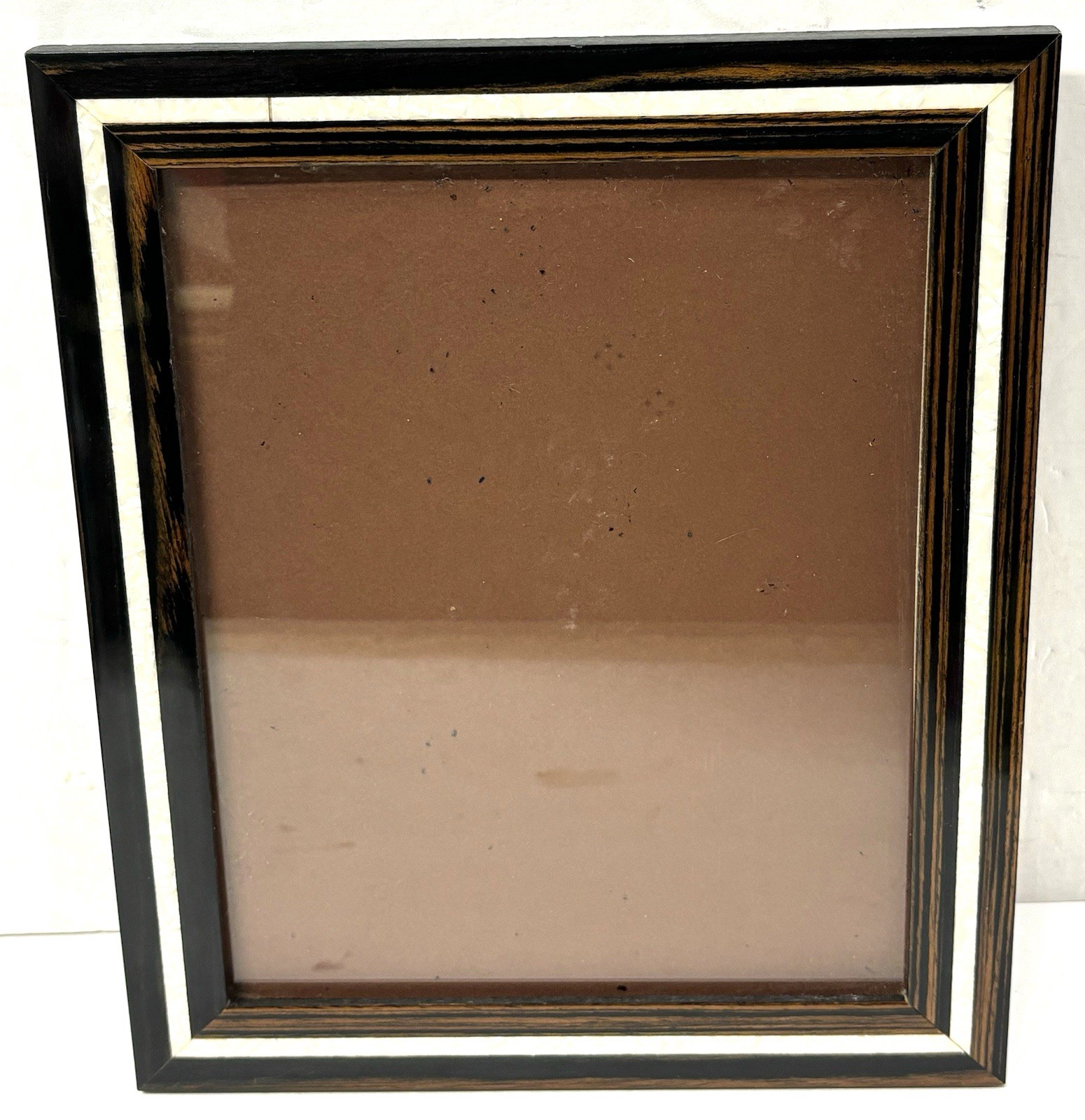 Natalini Handmade Wooden Picture Frame Abalone Inlaid Lacquered For 8×10&Prime; Photo
