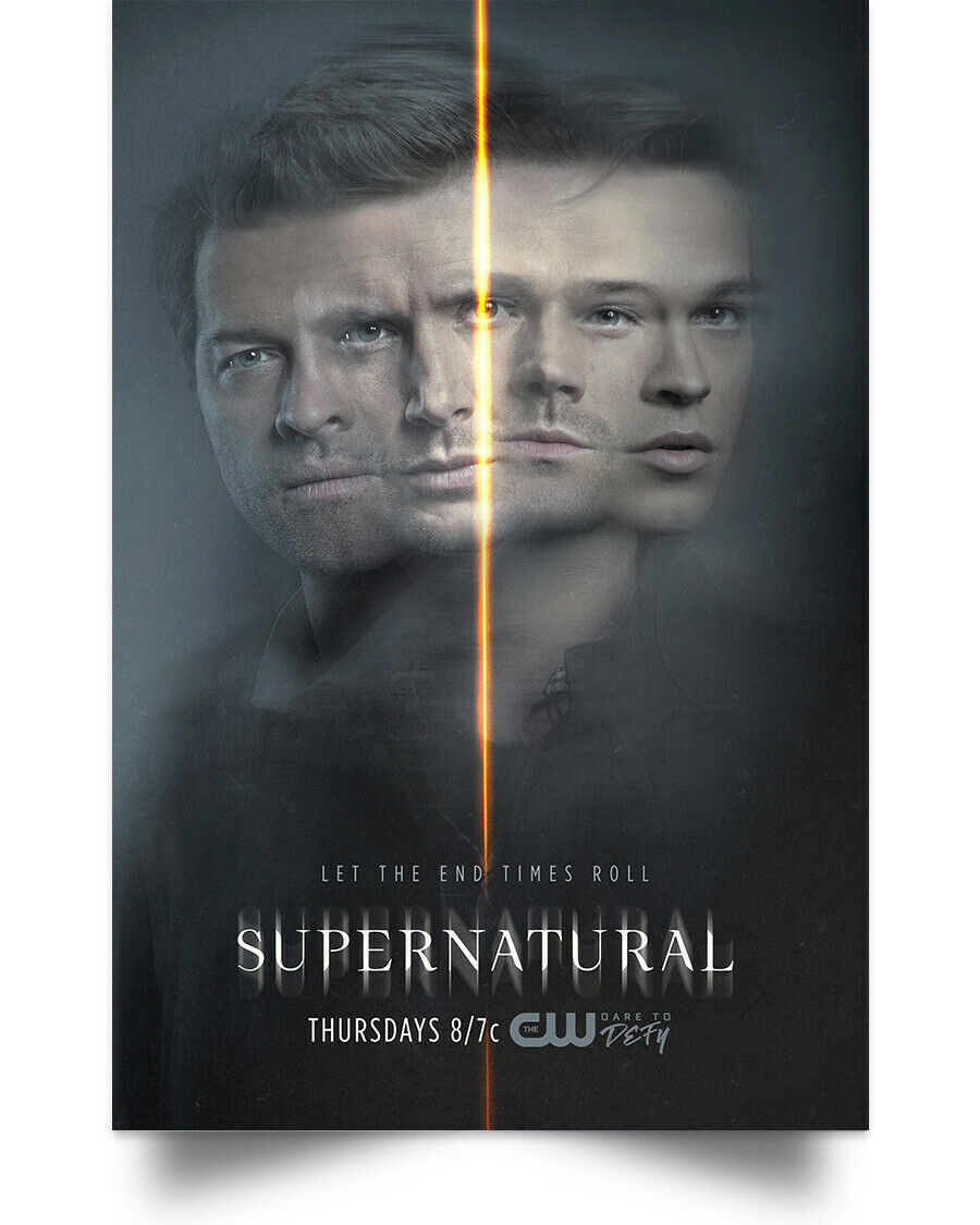 Supernatural Season 14 TV Movies Art Print Decor Home – POSTER 20×30