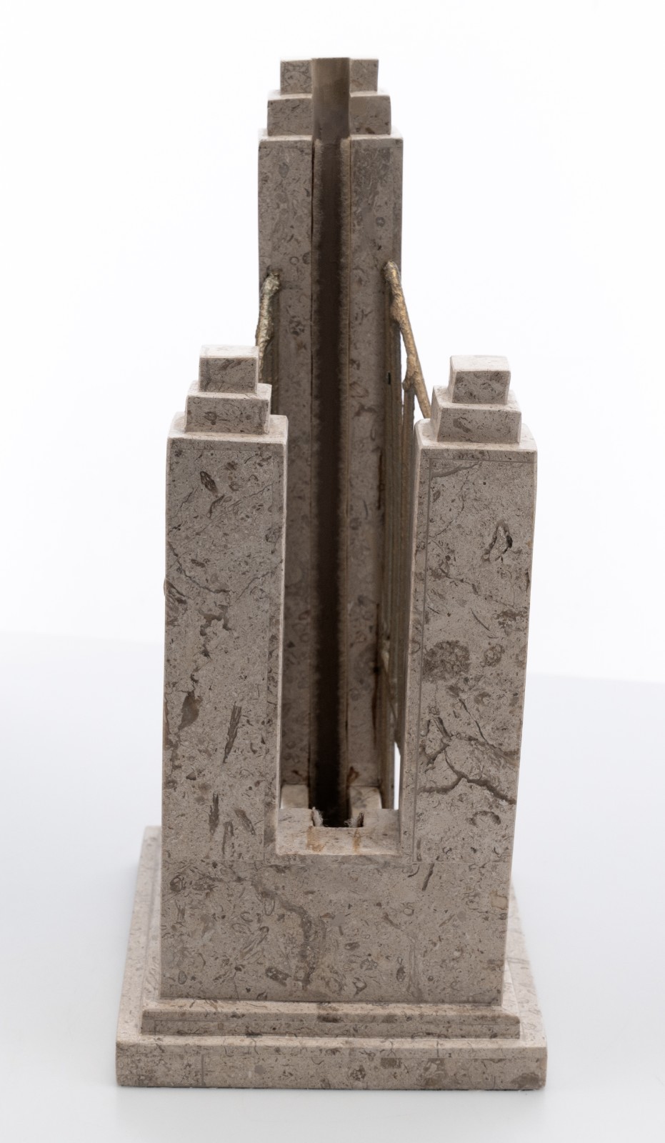 O.C. Tanner Display for Unknown Award Plaque of a Bridge / Staircase 11&Prime; 3.5lbs
