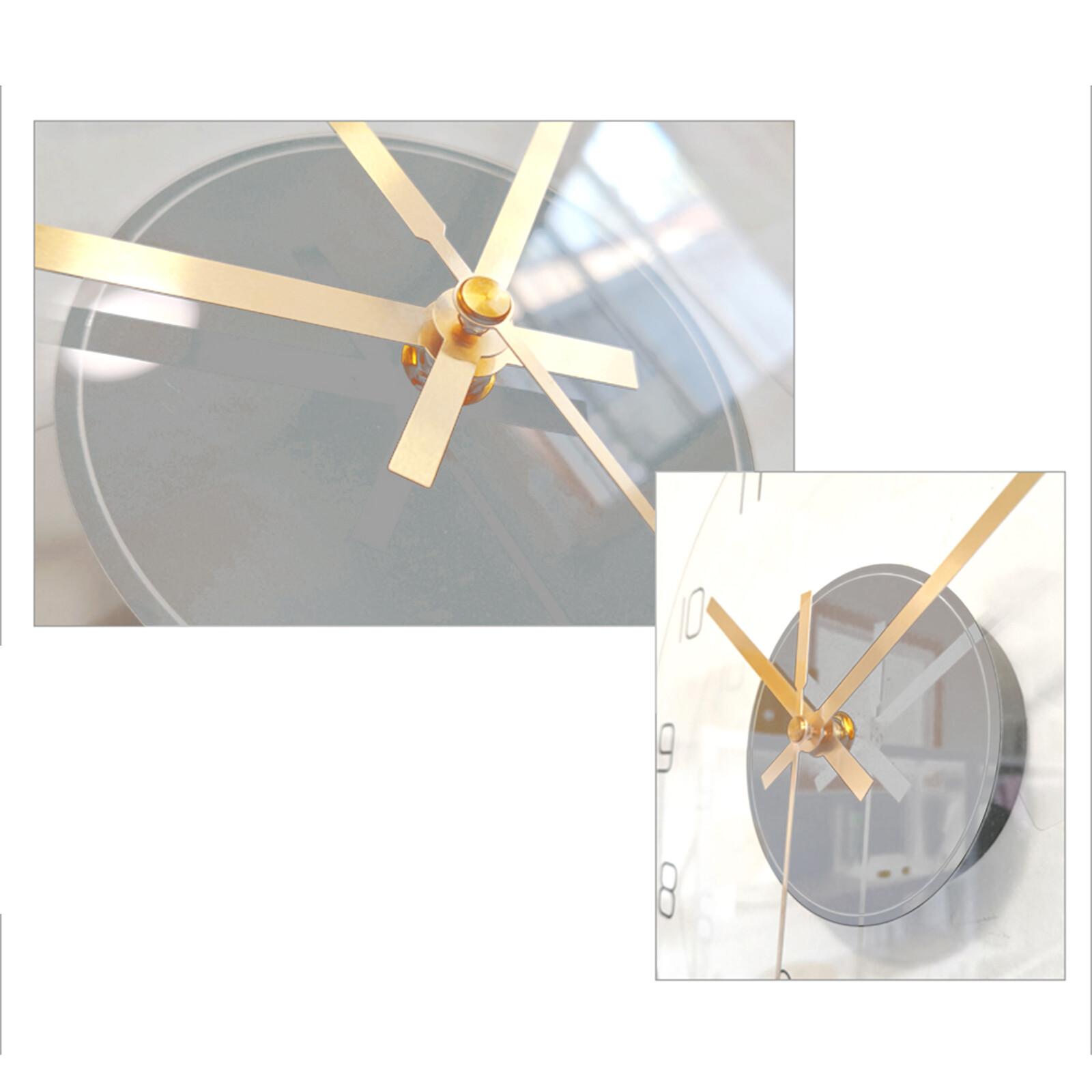 30cm Ultra Thin Design Wall Clock Large Modern Home Office Round Wall Clock