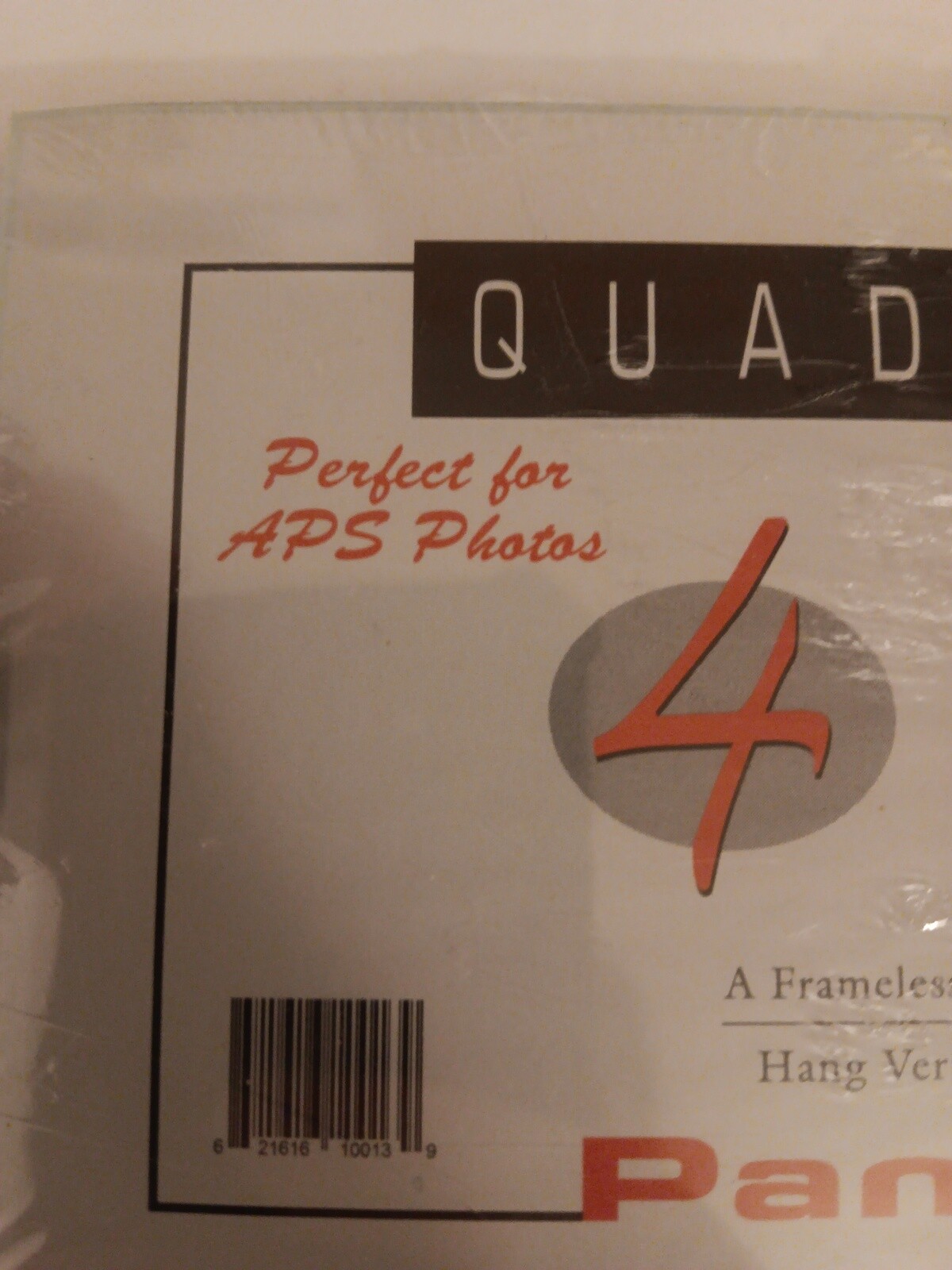 Quadro Clip 4 X 7 Panoramic Frame Easel Included Or Hangs Vertical Or Horizontal