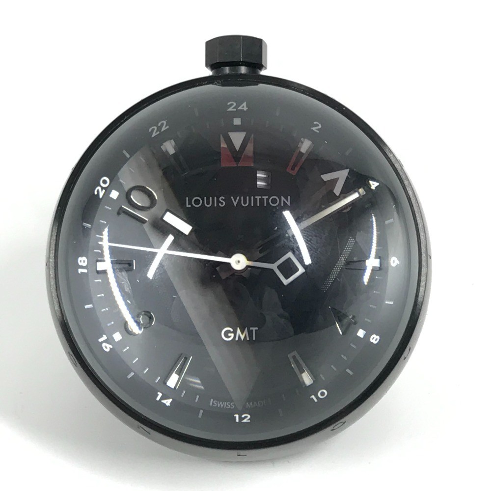LOUIS VUITTON Q1Q000 Table clock Tambour GMT interior Table clock